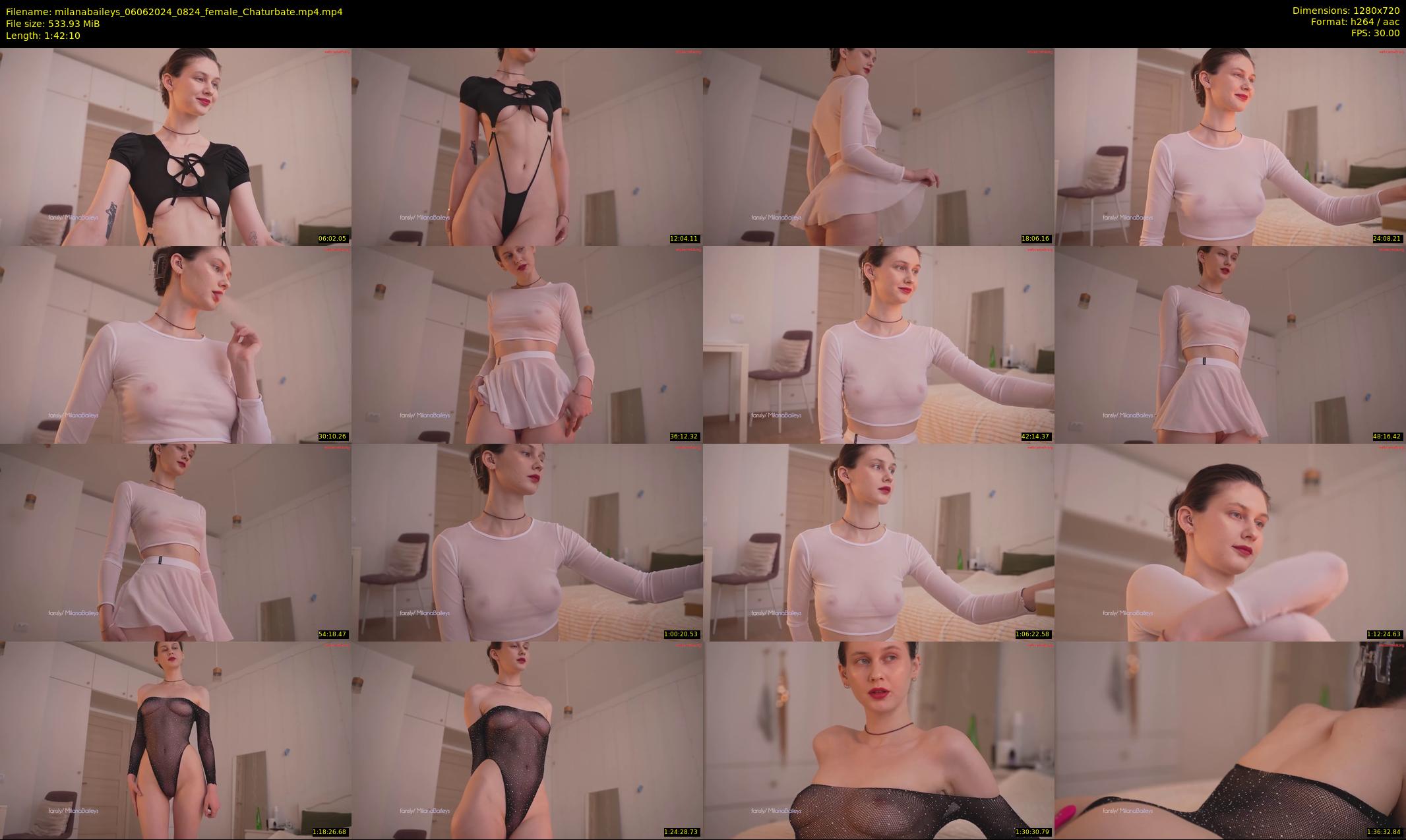 milanabaileys — 103 minute Chaturbate female cam show recording, 720p, Jun 6, 2024