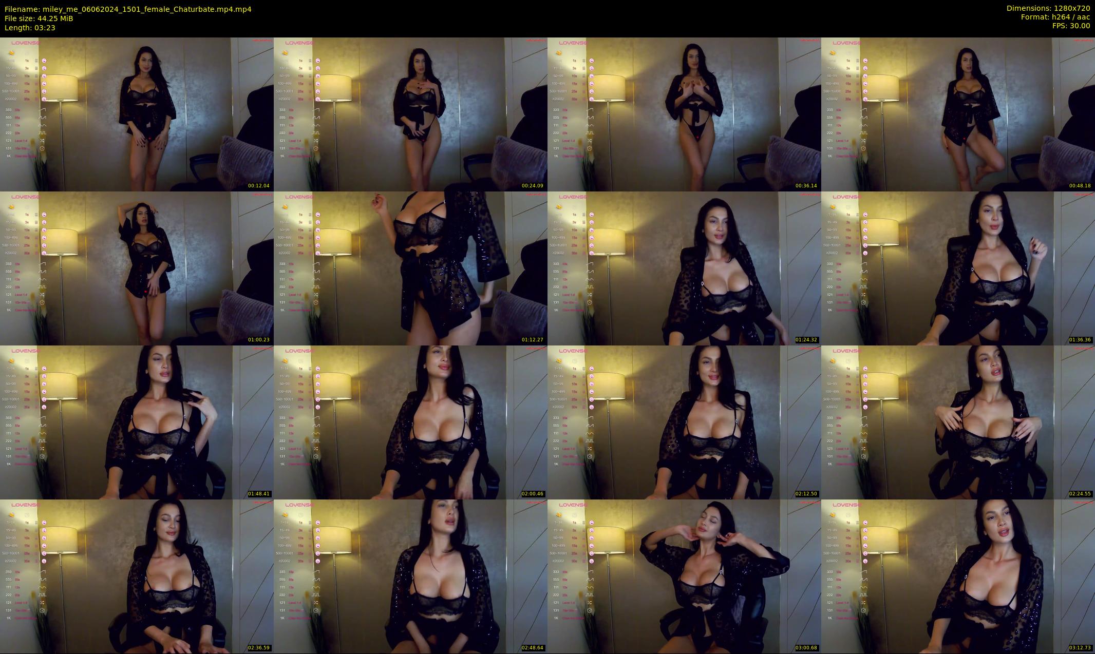 miley_me — 4 minute Chaturbate female cam show recording, 720p, Jun 6, 2024