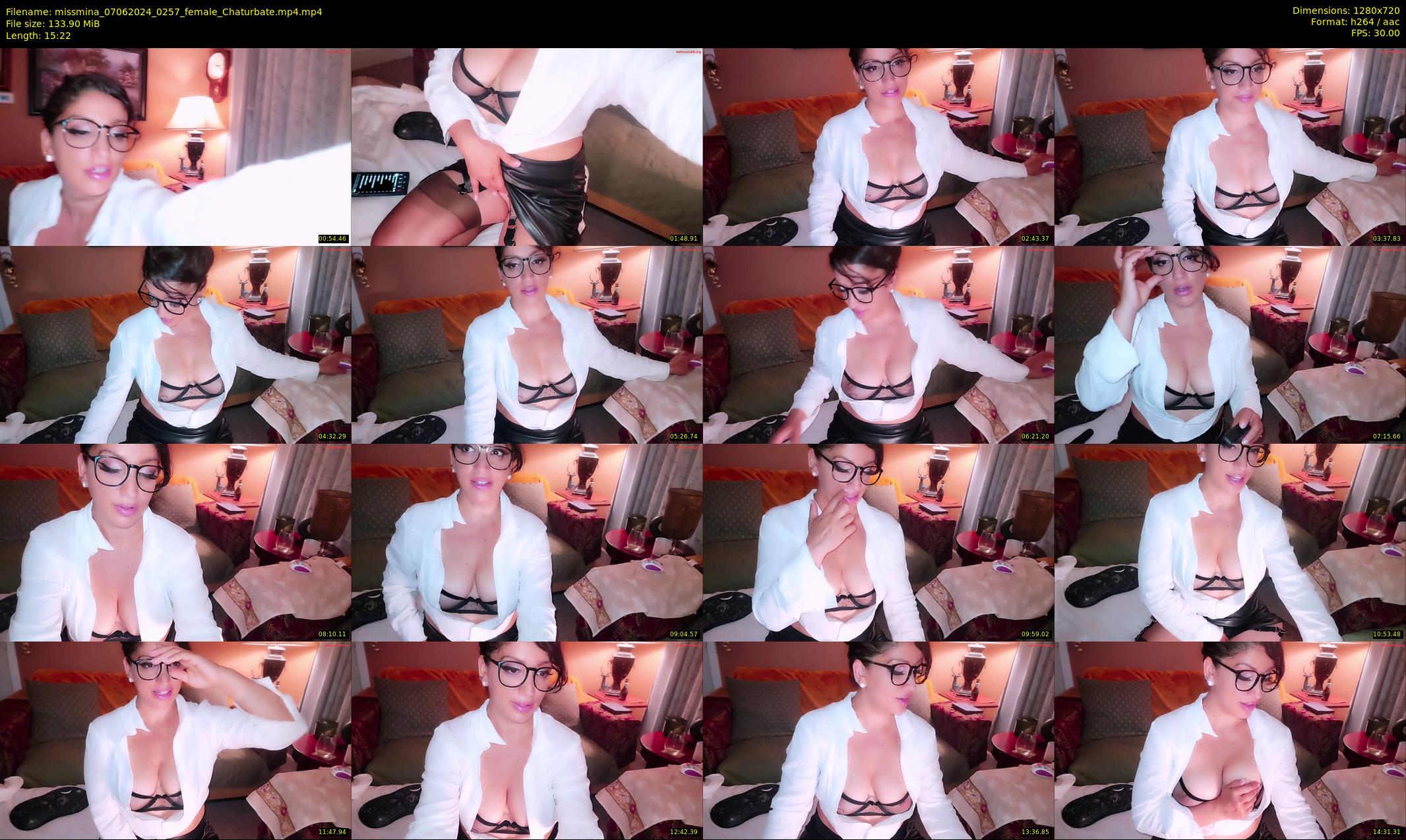 missmina — 16 minute Chaturbate female cam show recording, 720p, Jun 7, 2024