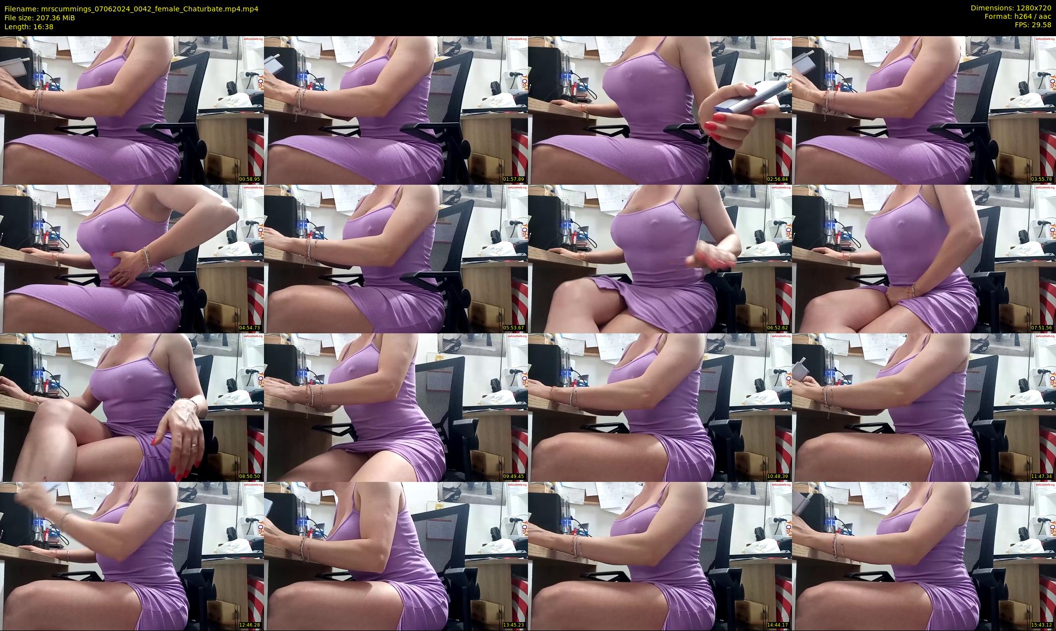 mrscummings — 17 minute Chaturbate female cam show recording, 720p, Jun 7, 2024