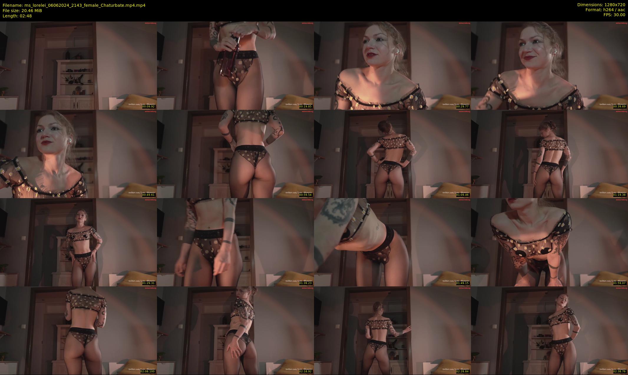 ms_lorelei — 3 minute Chaturbate female cam show recording, 720p, Jun 6, 2024