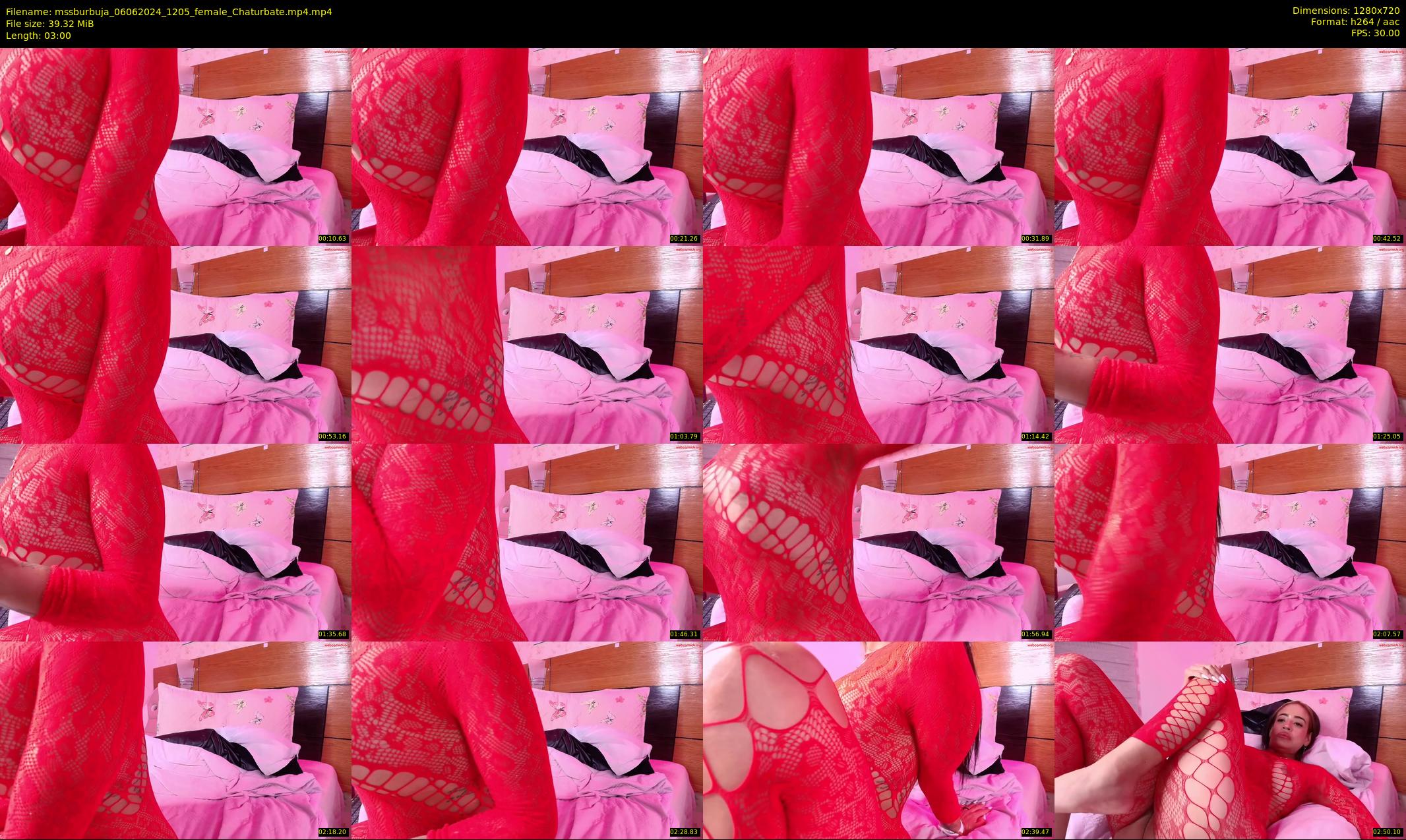mssburbuja — 3 minute Chaturbate female cam show recording, 720p, Jun 6, 2024