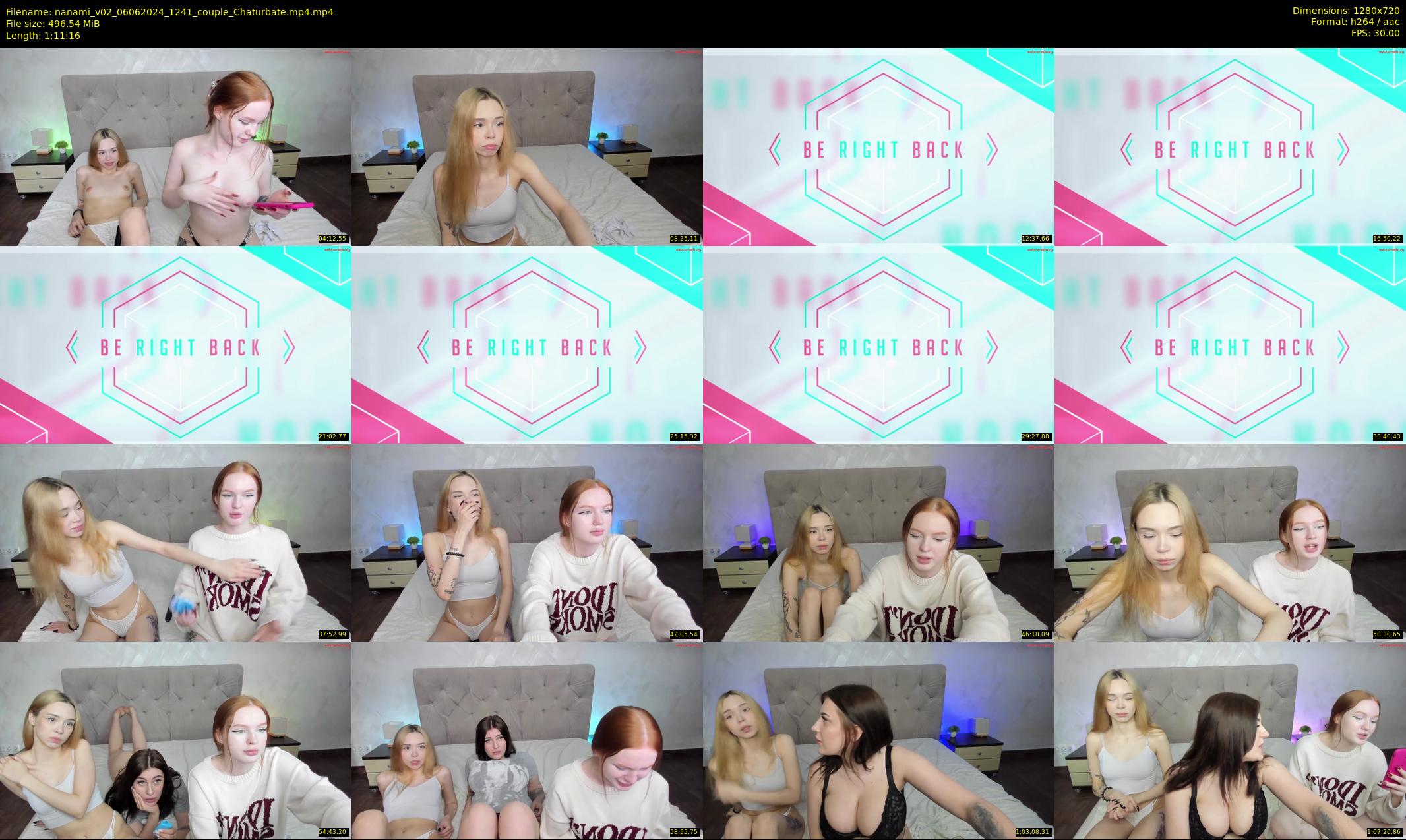 nanami_v02 — 72 minute Chaturbate couple cam show recording, 720p, Jun 6, 2024