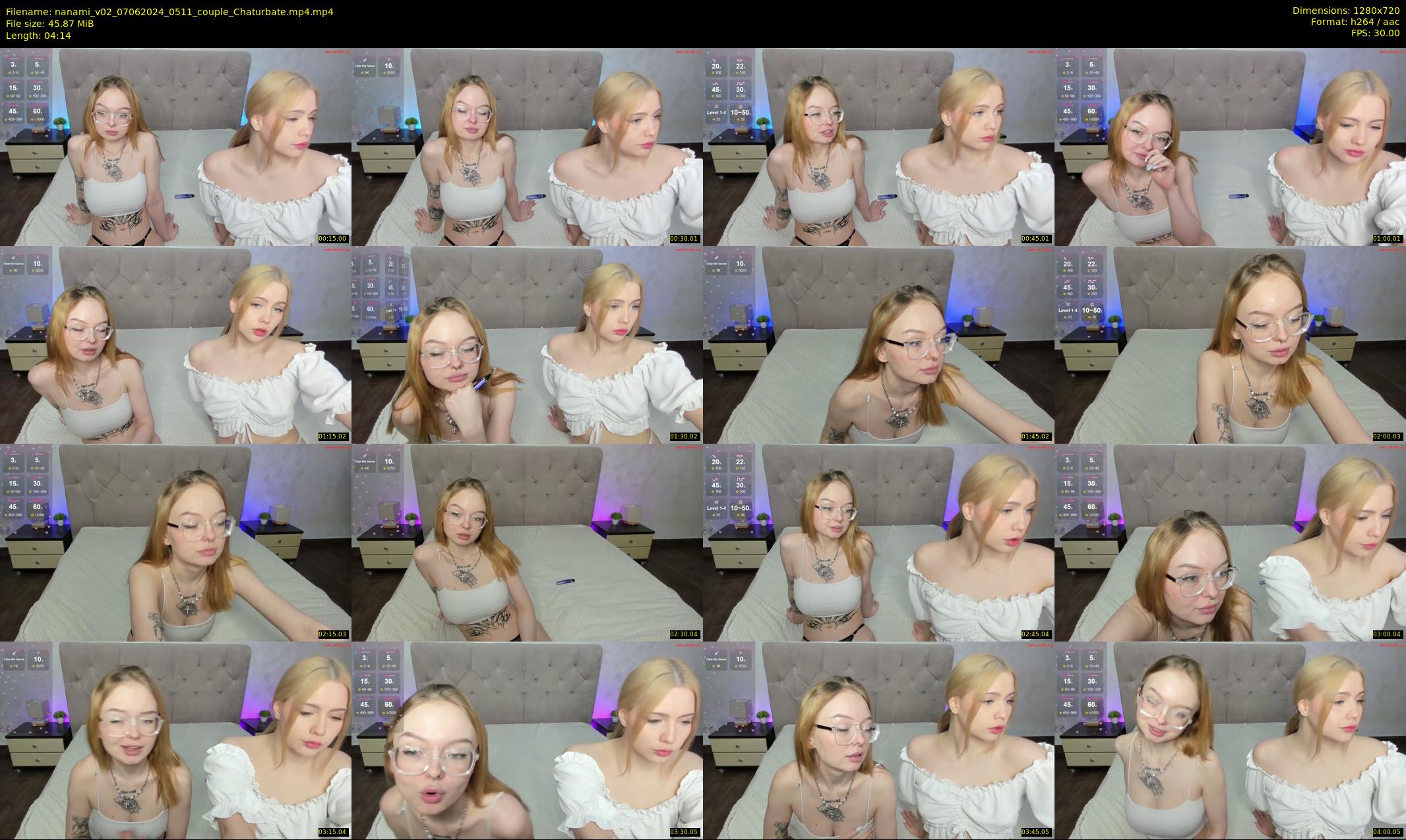 nanami_v02 — 5 minute Chaturbate couple cam show recording, 720p, Jun 7, 2024