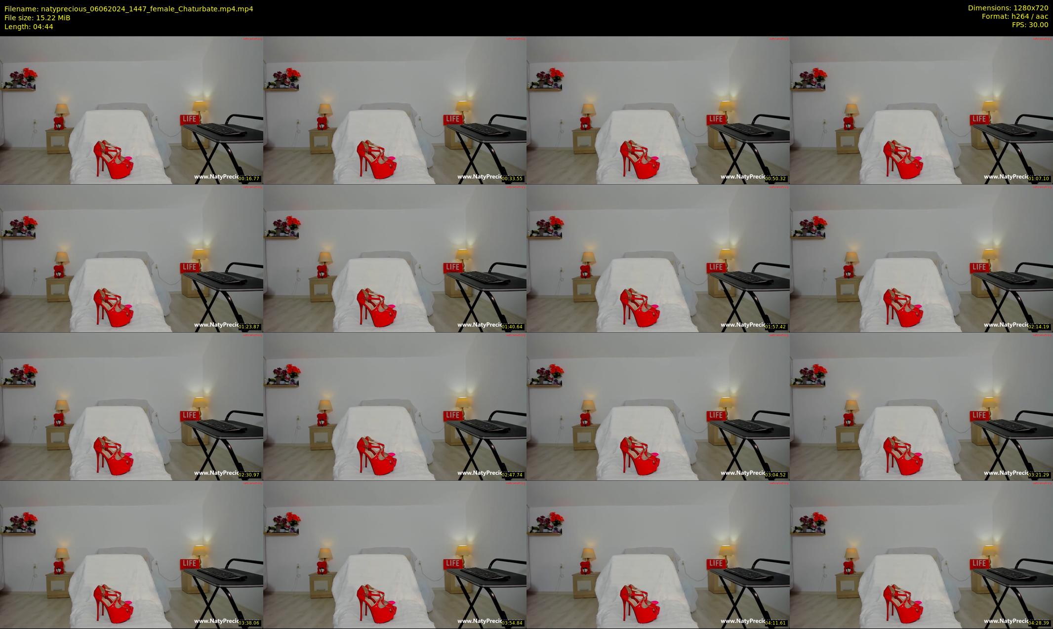 natyprecious — 5 minute Chaturbate female cam show recording, 720p, Jun 6, 2024