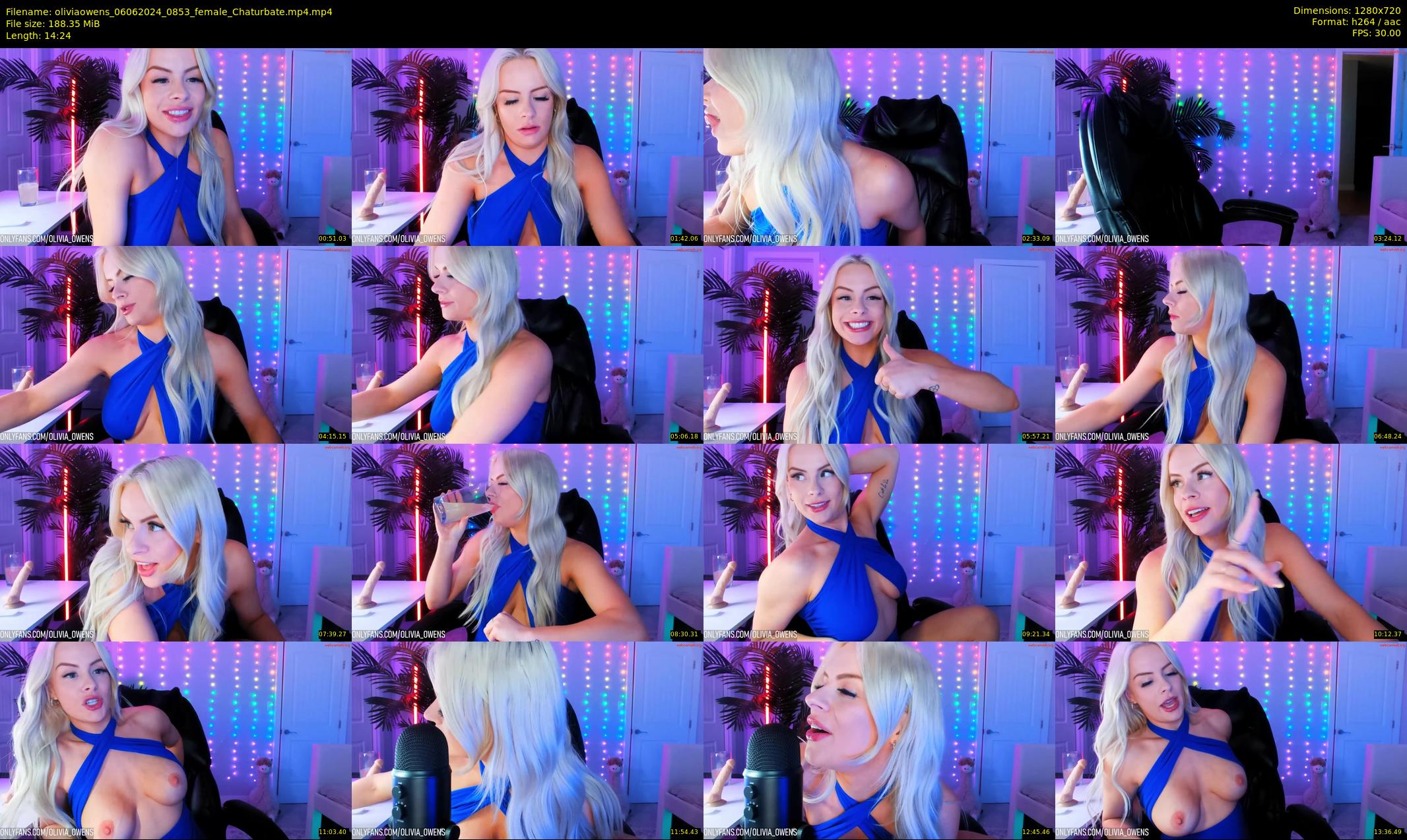 oliviaowens — 15 minute Chaturbate female cam show recording, 720p, Jun 6, 2024