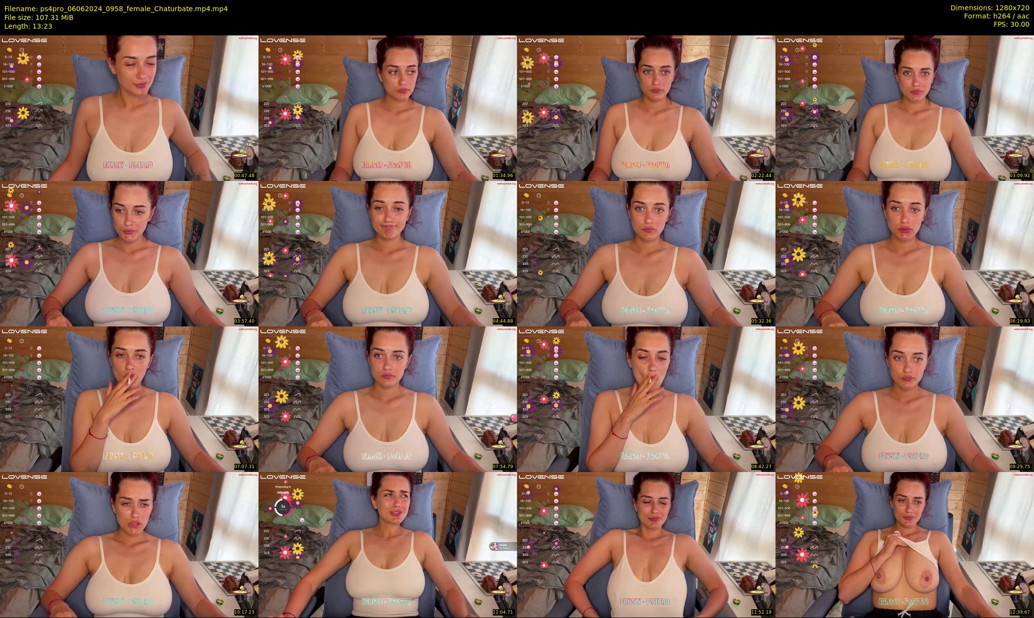 ps4pro — 14 minute Chaturbate female cam show recording, 720p, Jun 6, 2024