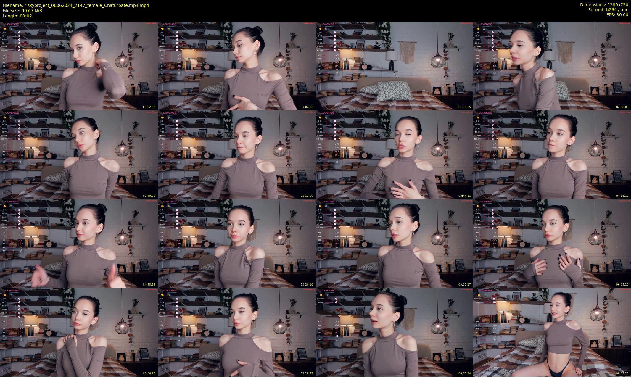 riskyproject — 10 minute Chaturbate couple cam show recording, 720p, Jun 6, 2024