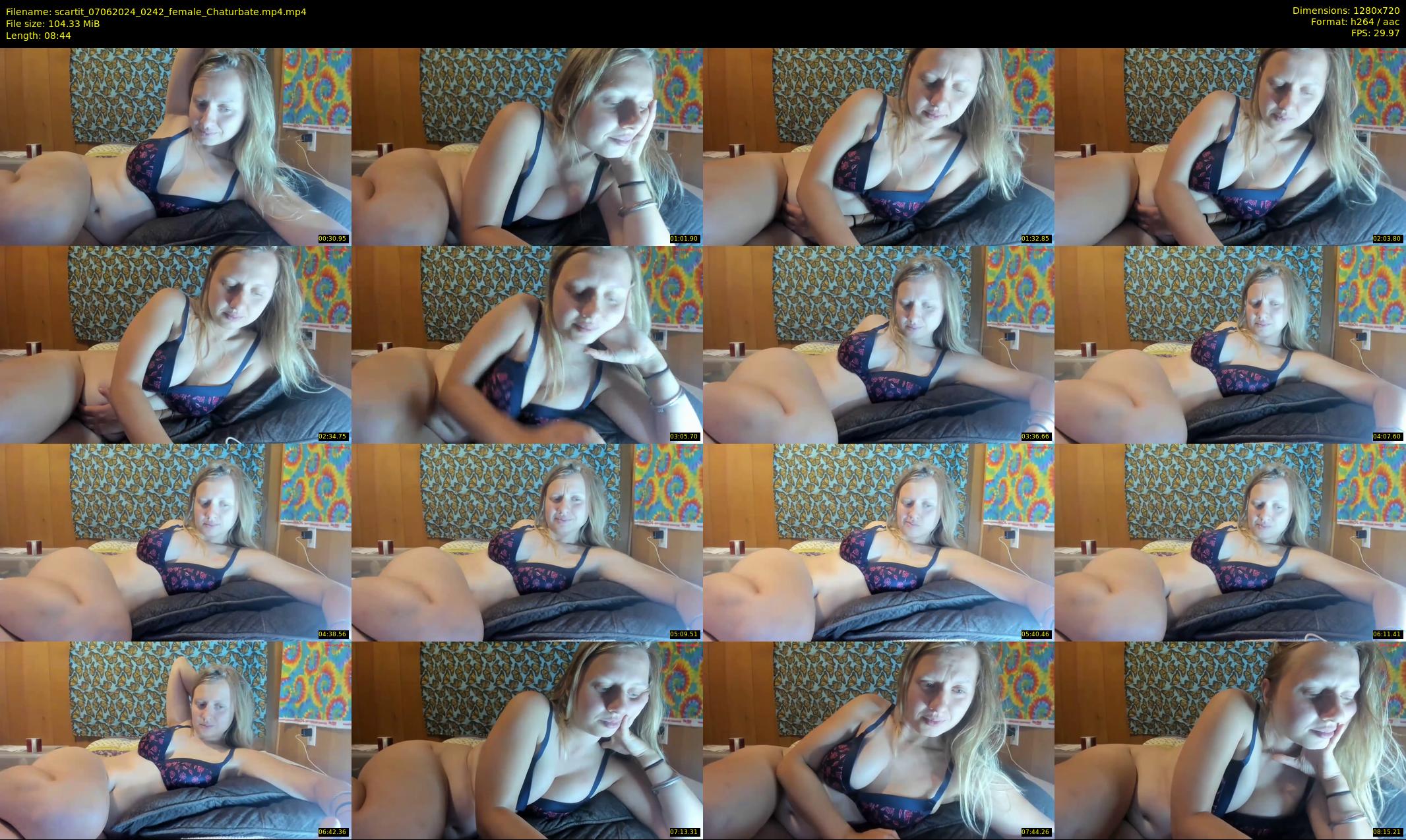 scartit — 9 minute Chaturbate female cam show recording, 720p, Jun 7, 2024