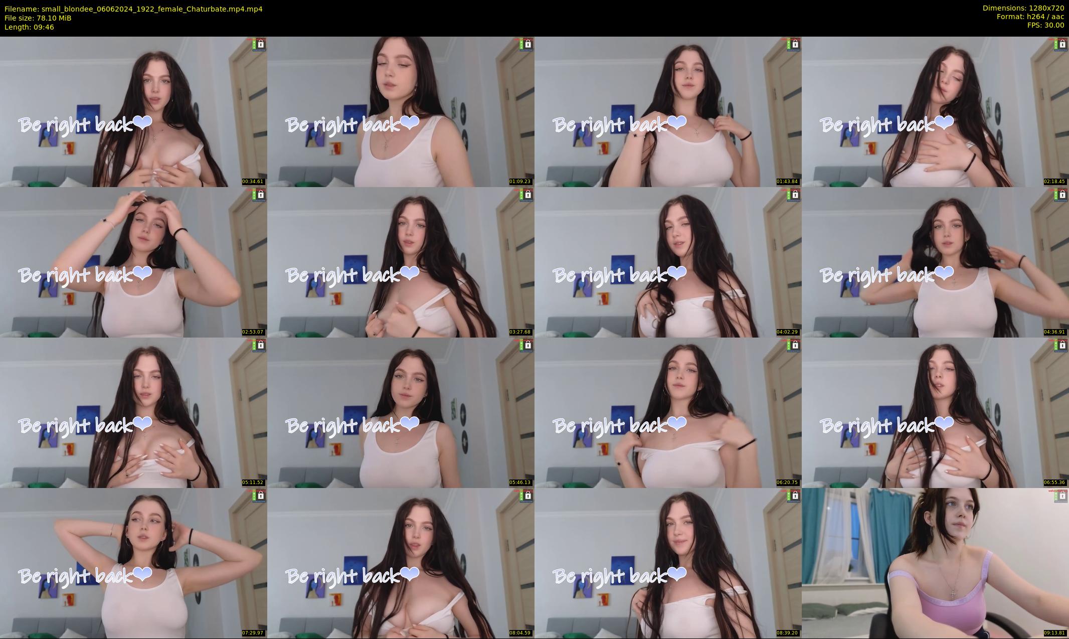 small_blondee — 10 minute Chaturbate female cam show recording, 720p, Jun 6, 2024