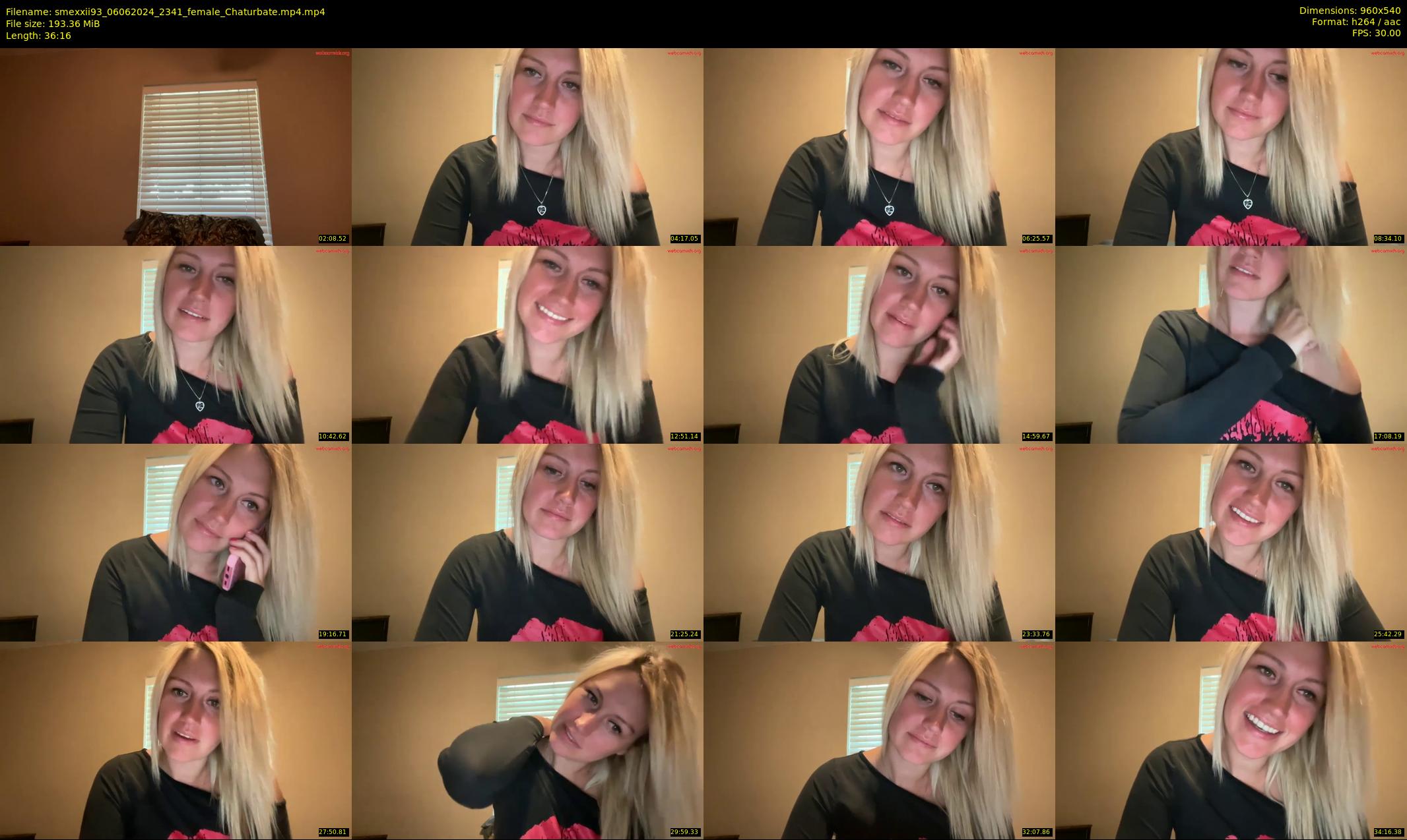 smexxii93 — 37 minute Chaturbate female cam show recording, 480p, Jun 6, 2024