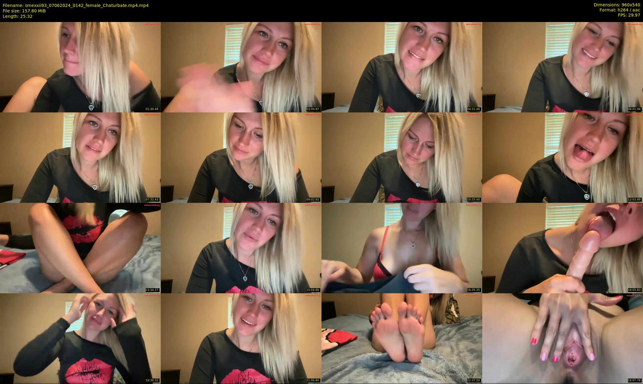 smexxii93 — 26 minute Chaturbate female cam show recording, 480p, Jun 7, 2024