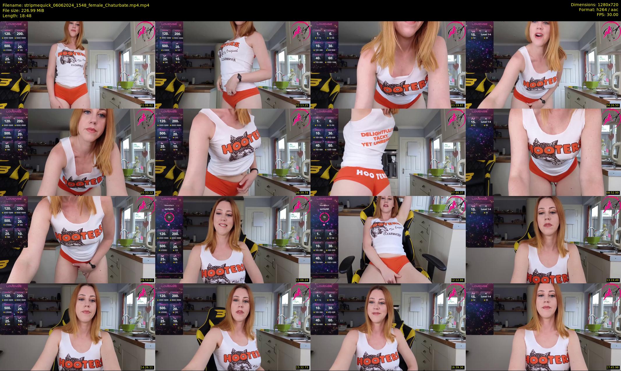 stripmequick — 19 minute Chaturbate female cam show recording, 720p, Jun 6, 2024