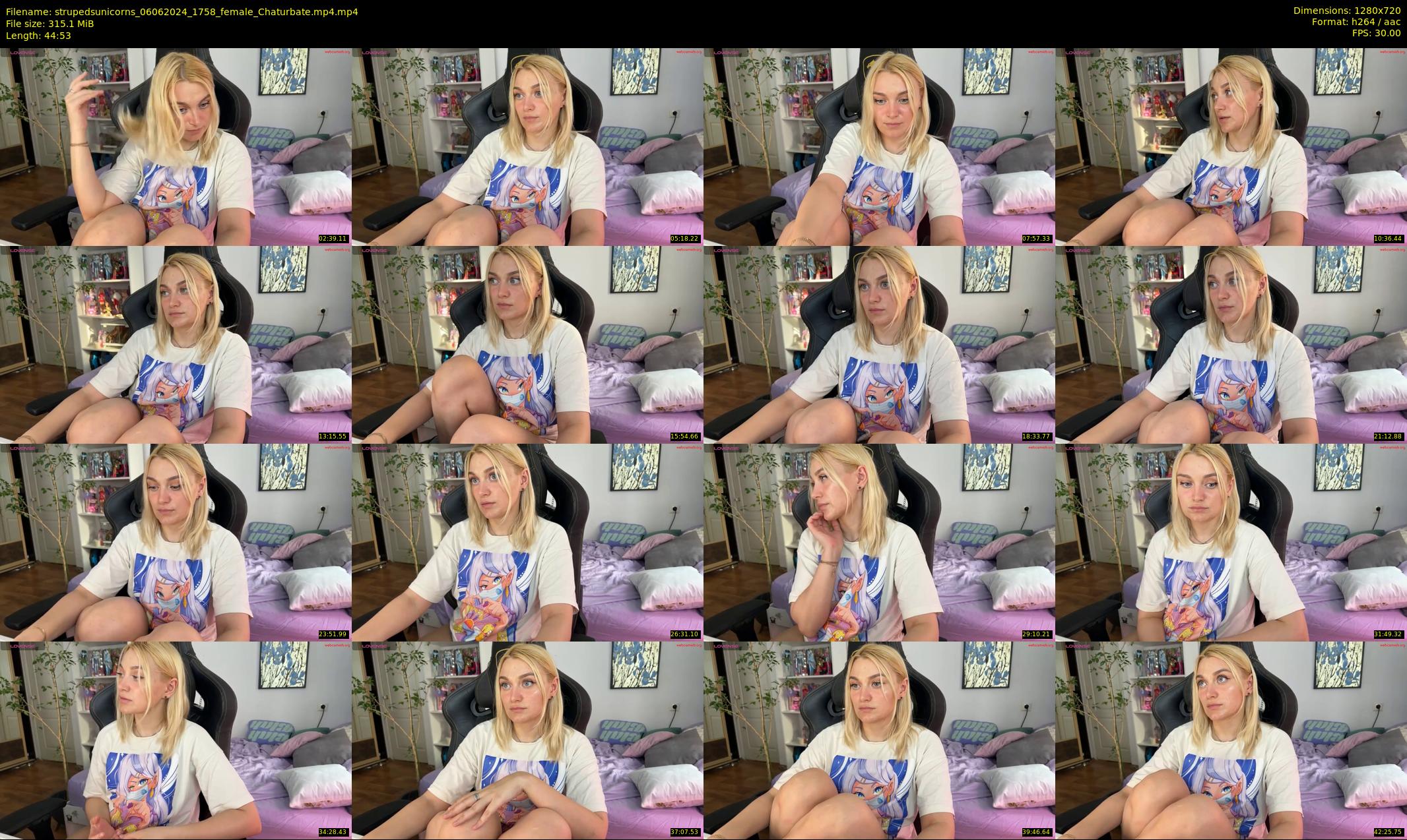 strupedsunicorns — 45 minute Chaturbate couple cam show recording, 720p, Jun 6, 2024