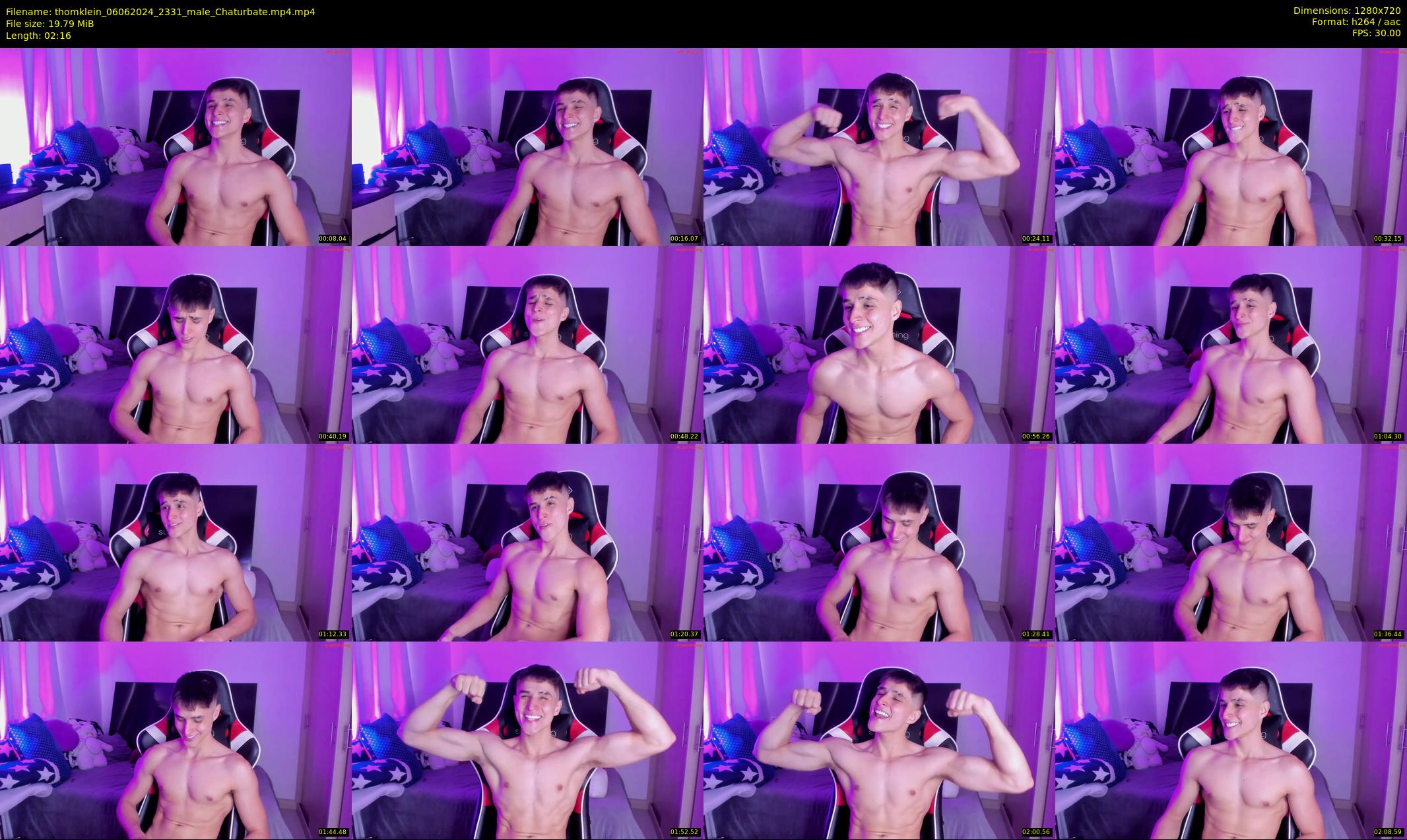 thomklein — 3 minute Chaturbate male cam show recording, 720p, Jun 6, 2024