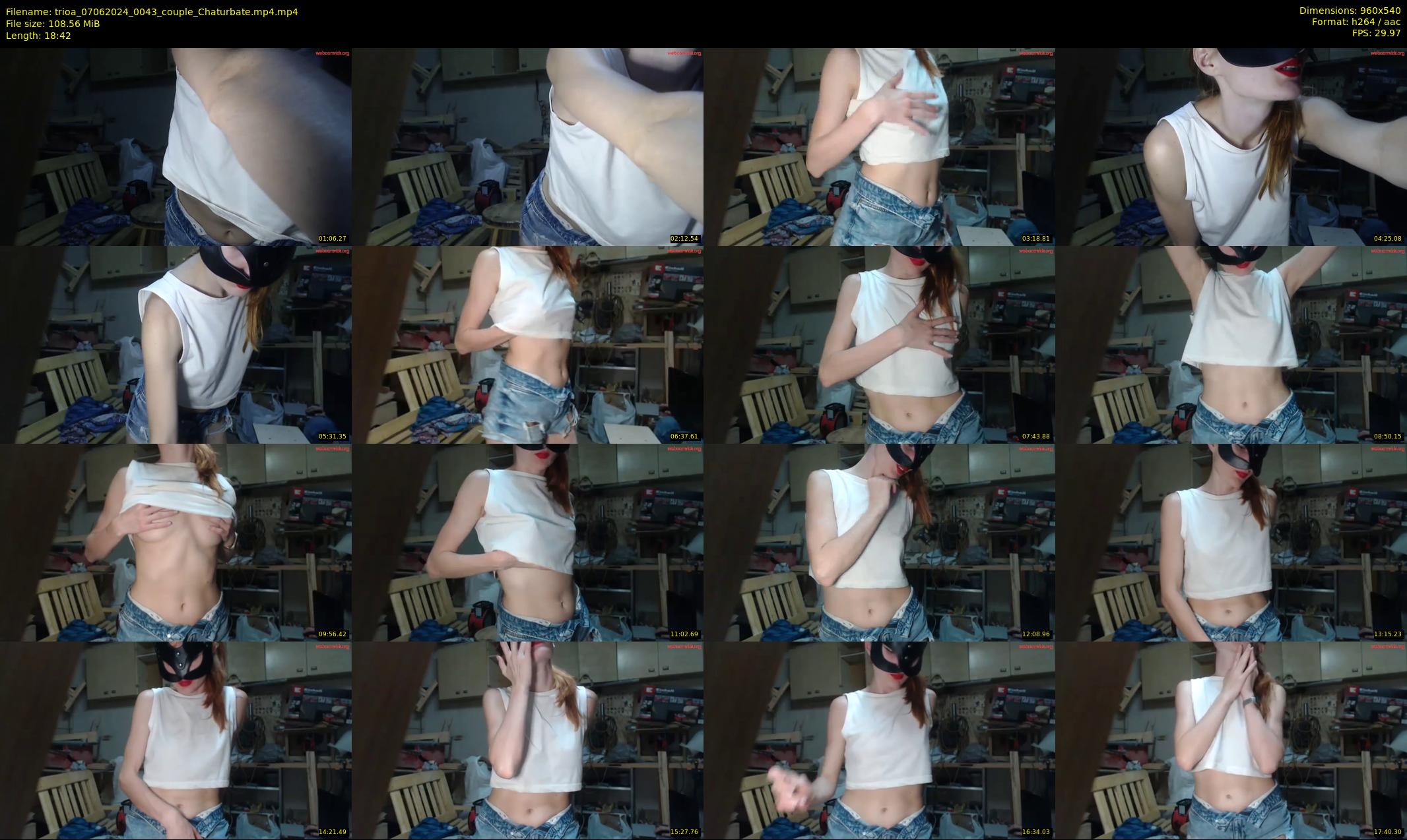 trioa — 19 minute Chaturbate couple cam show recording, 480p, Jun 7, 2024