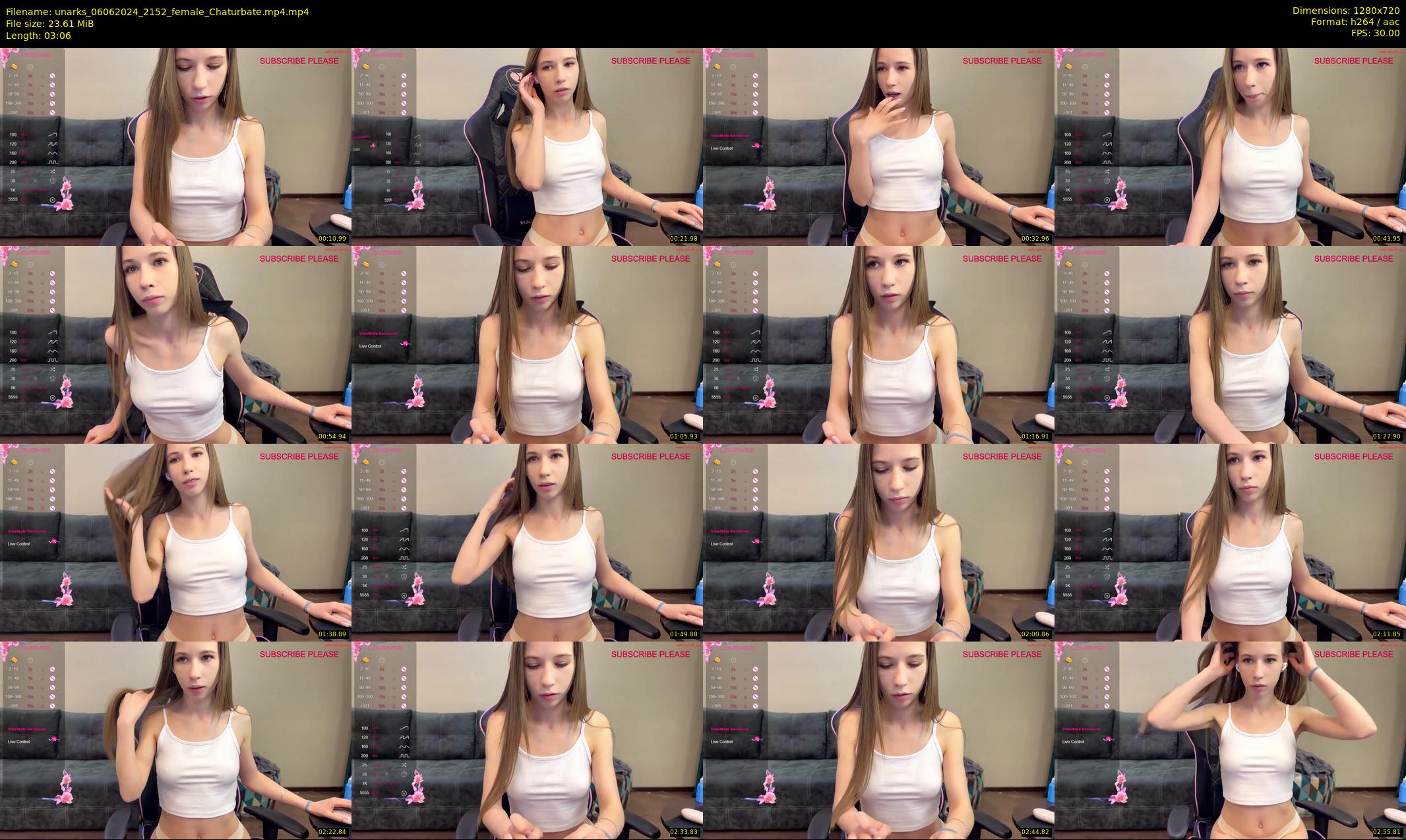 unarks — 4 minute Chaturbate female cam show recording, 720p, Jun 6, 2024