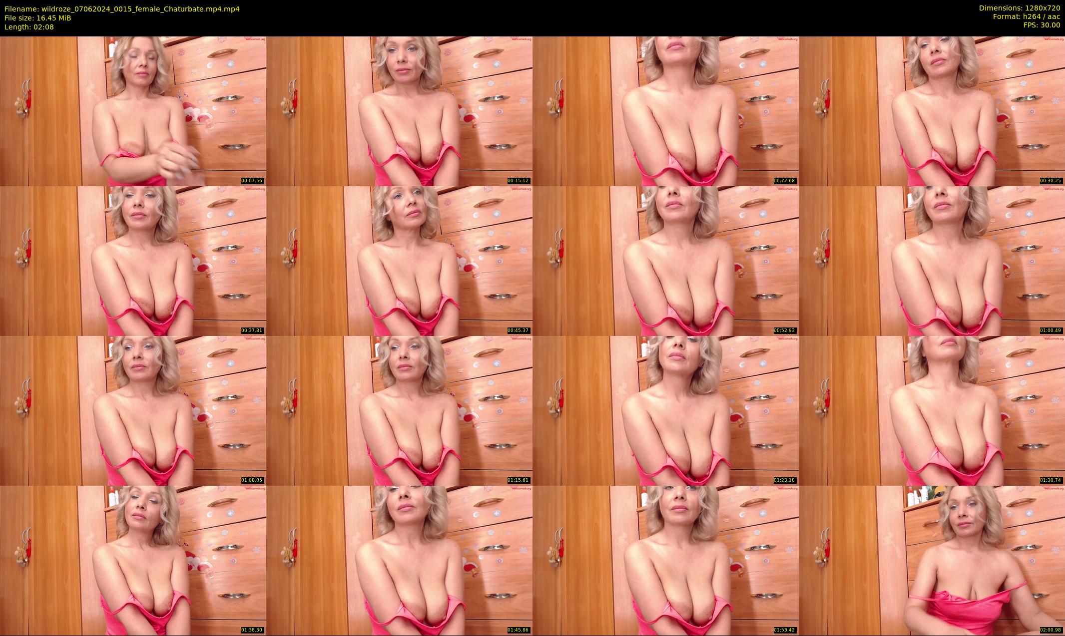 wildroze — 3 minute Chaturbate female cam show recording, 720p, Jun 7, 2024