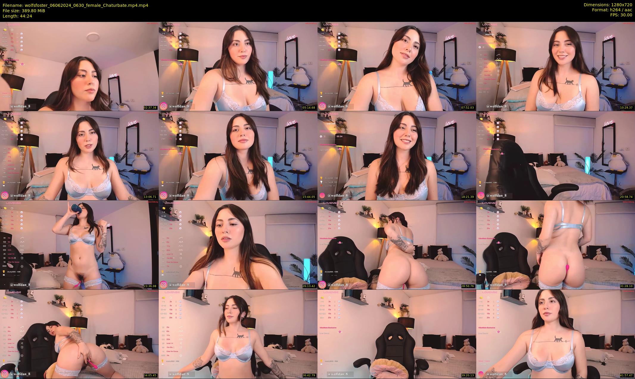 wolfsfoster — 45 minute Chaturbate couple cam show recording, 720p, Jun 6, 2024