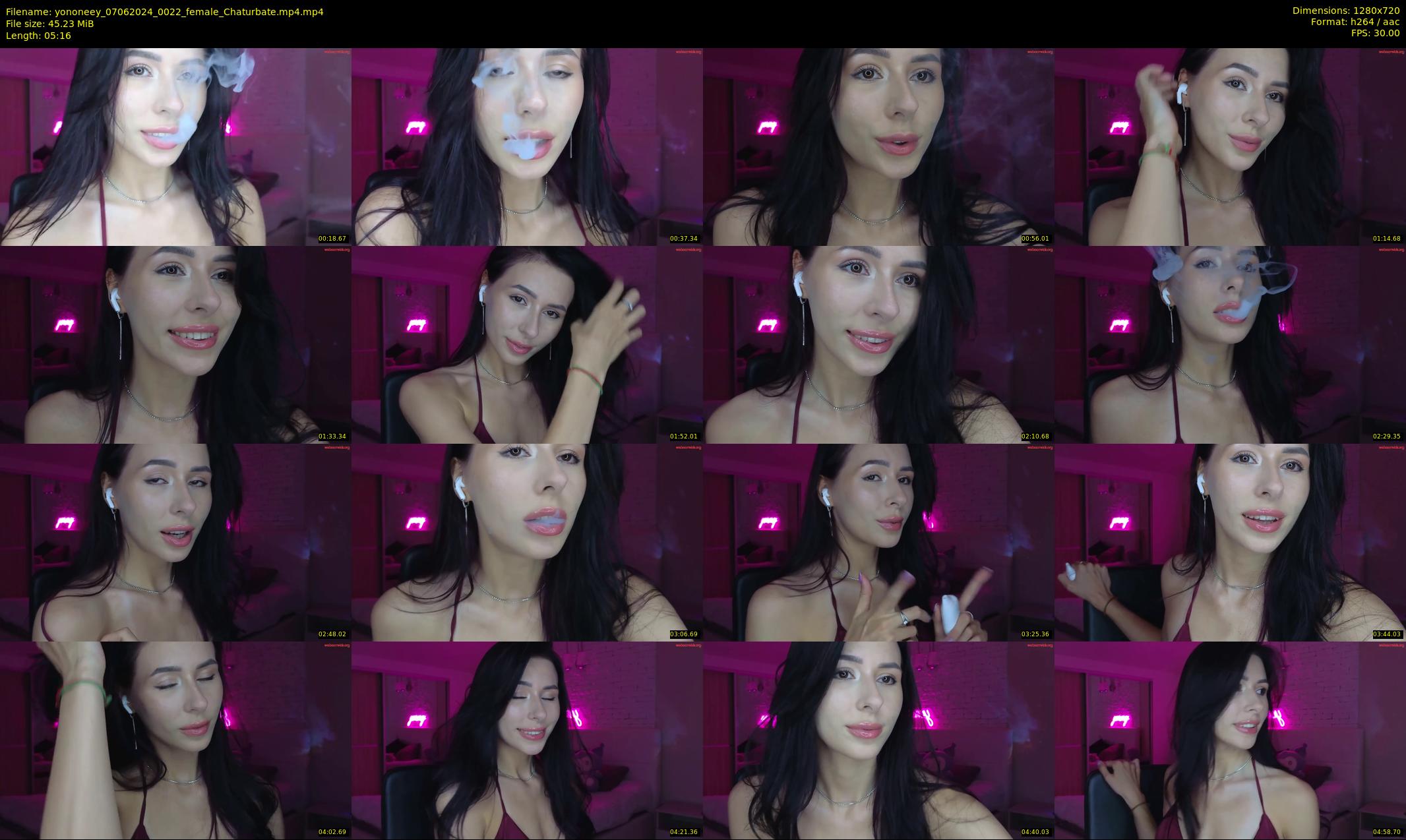 yononeey — 6 minute Chaturbate female cam show recording, 720p, Jun 7, 2024