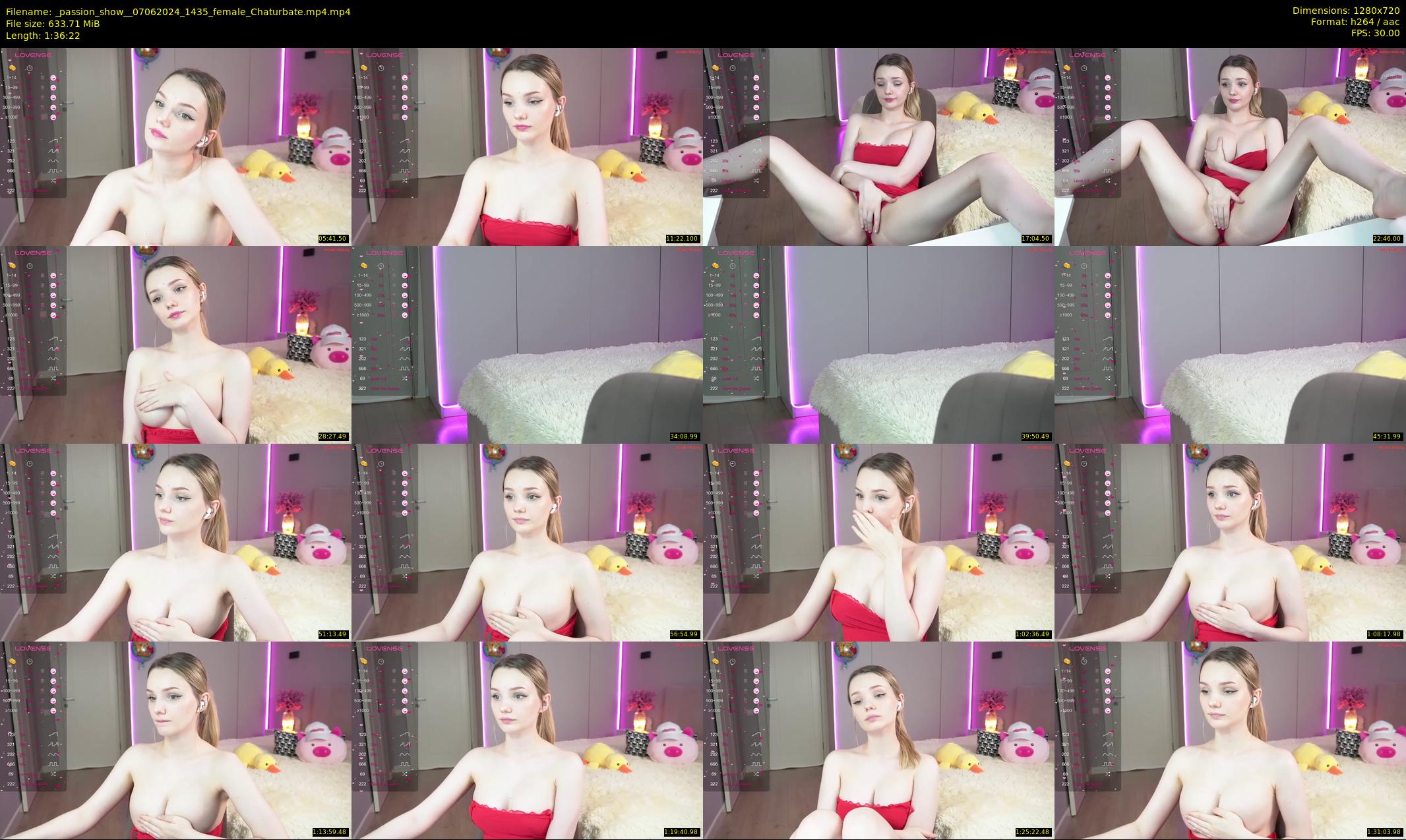 _passion_show_ — 97 minute Chaturbate couple cam show recording, 720p, Jun 7, 2024