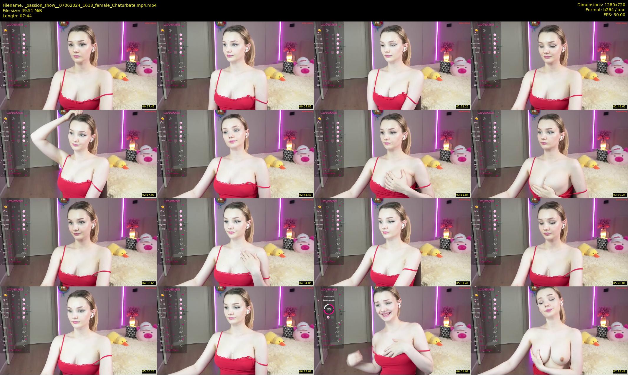 _passion_show_ — 8 minute Chaturbate couple cam show recording, 720p, Jun 7, 2024
