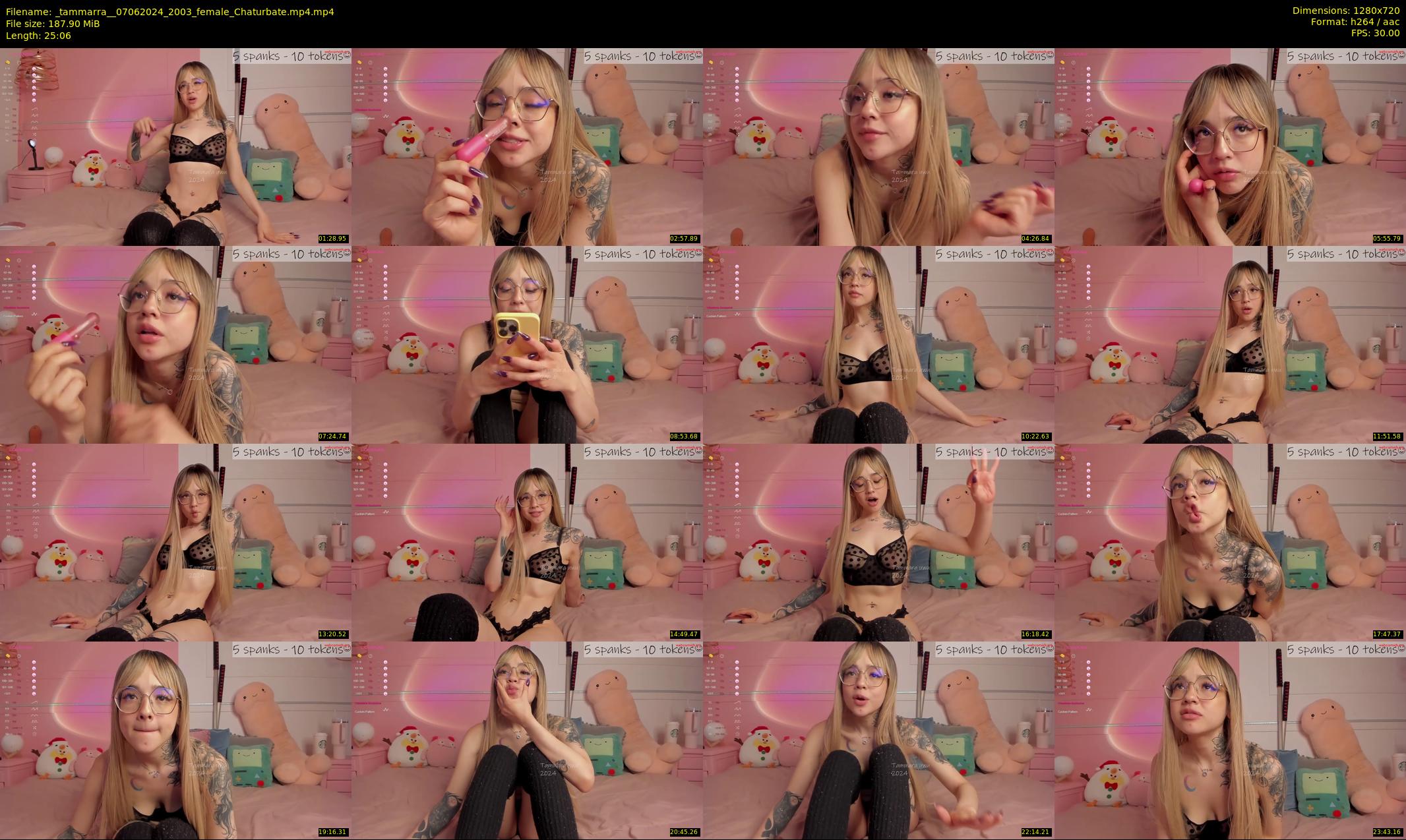 _tammarra_ — 26 minute Chaturbate female cam show recording, 720p, Jun 7, 2024