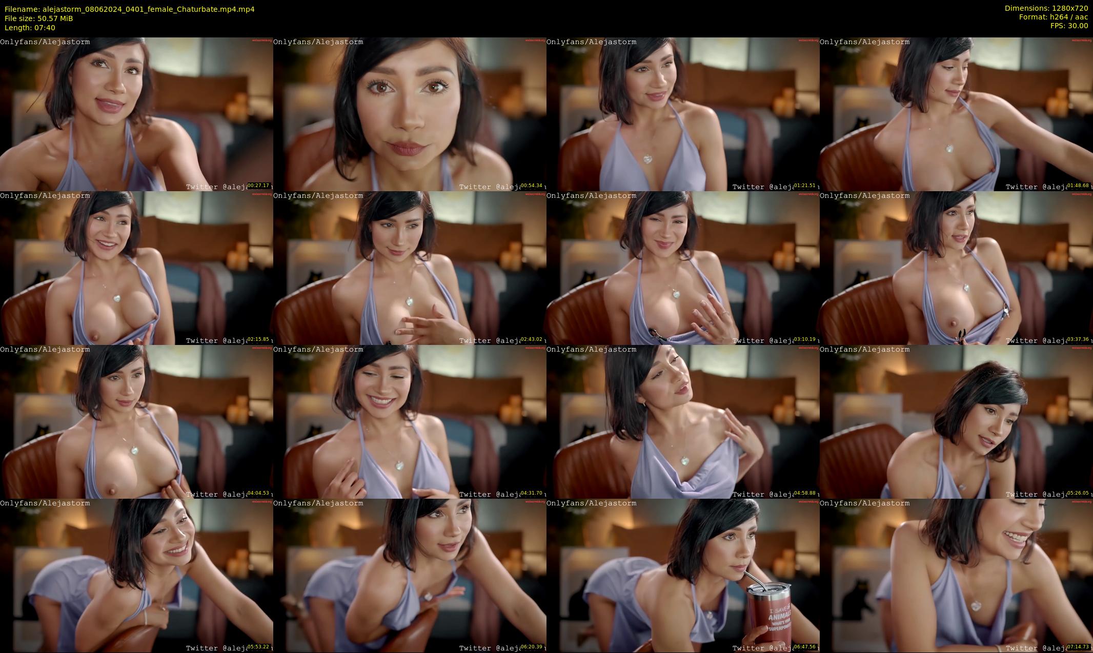 alejastorm — 8 minute Chaturbate female cam show recording, 720p, Jun 8, 2024