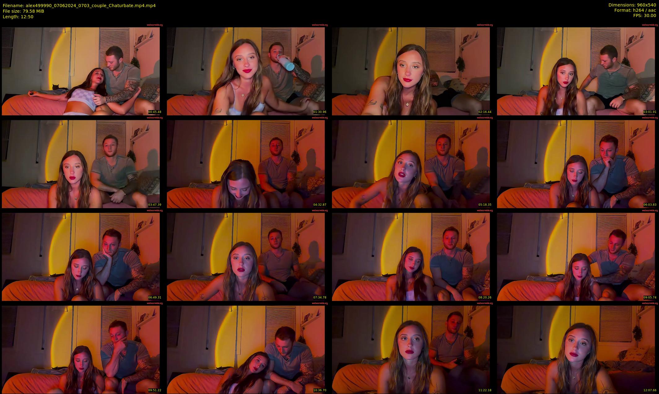 alex499990 — 13 minute Chaturbate female cam show recording, 480p, Jun 7, 2024