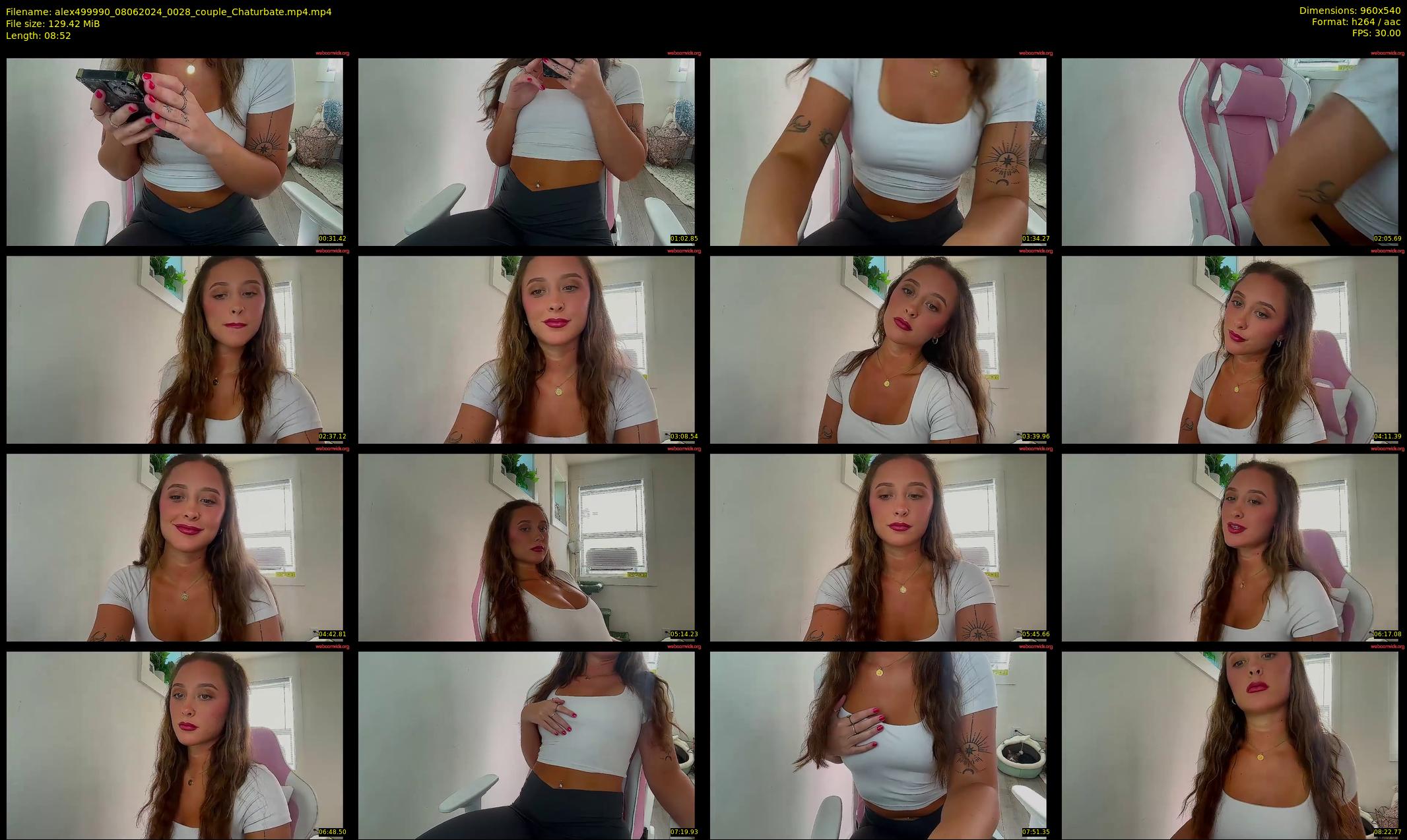 alex499990 — 9 minute Chaturbate female cam show recording, 480p, Jun 8, 2024