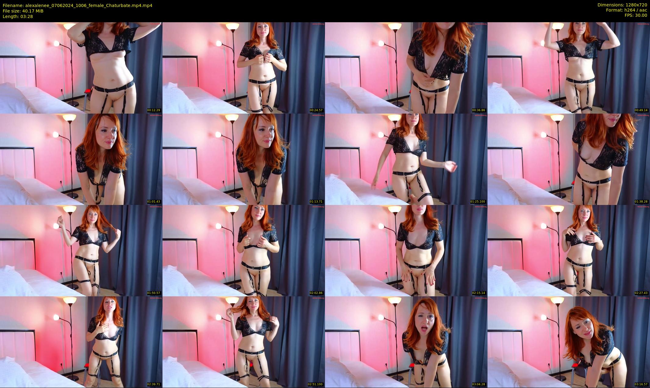 alexalenee — 4 minute Chaturbate female cam show recording, 720p, Jun 7, 2024