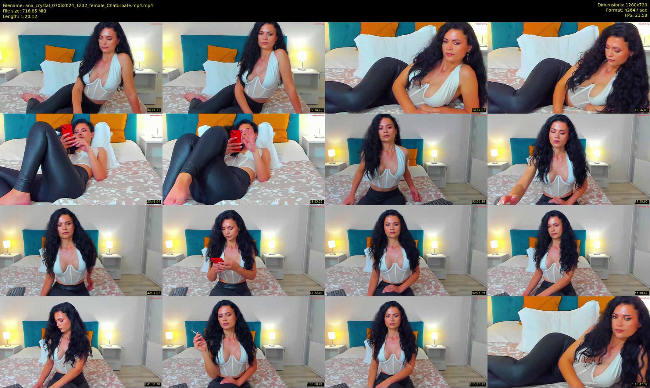 ana_crystal — 81 minute Chaturbate female cam show recording, 720p, Jun 7, 2024