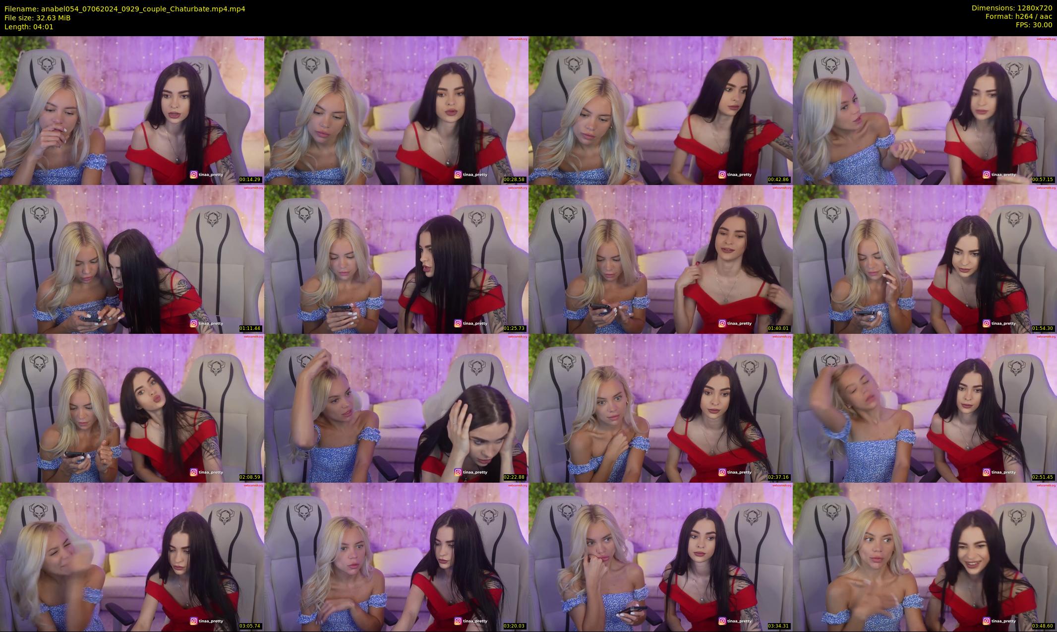 anabel054 — 5 minute Chaturbate female cam show recording, 720p, Jun 7, 2024