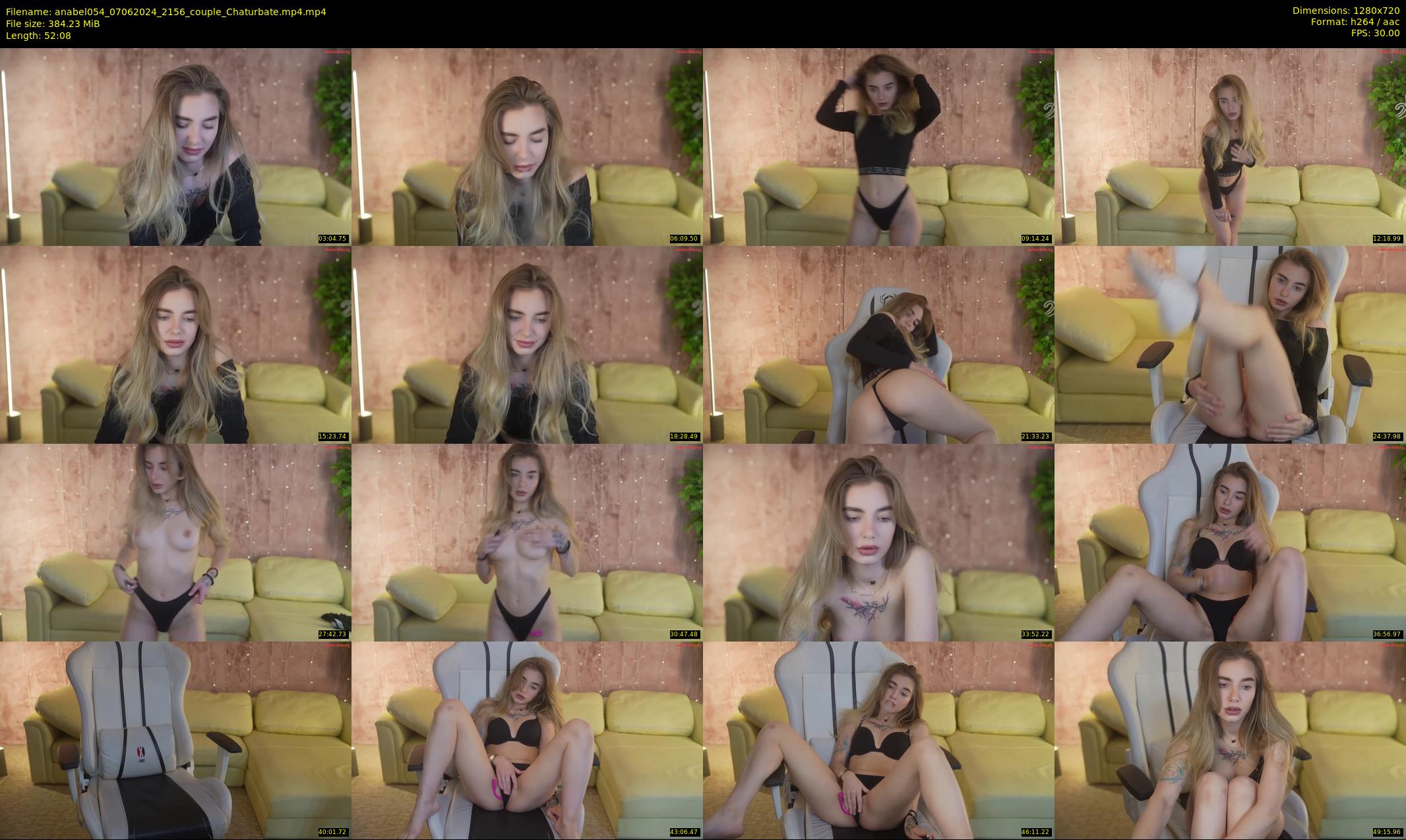 anabel054 — 53 minute Chaturbate female cam show recording, 720p, Jun 7, 2024