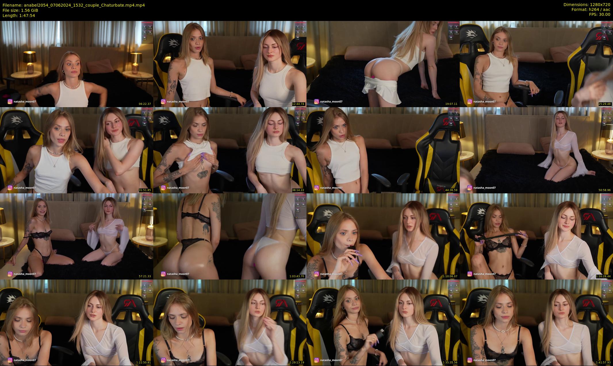 anabel2054 — 108 minute Chaturbate female cam show recording, 720p, Jun 7, 2024