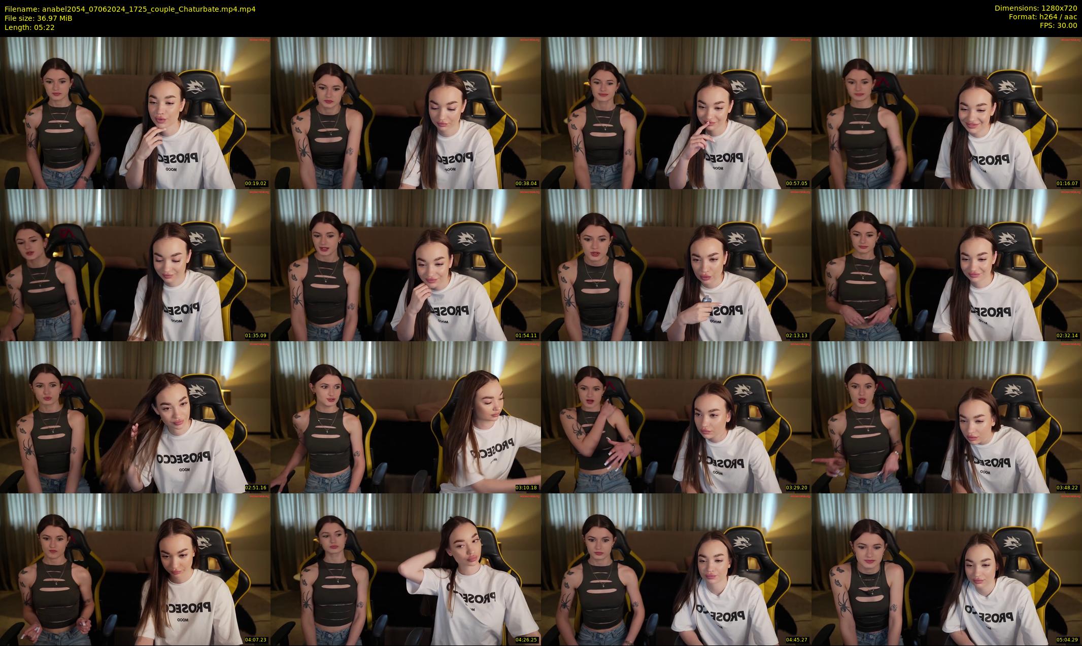 anabel2054 — 6 minute Chaturbate female cam show recording, 720p, Jun 7, 2024