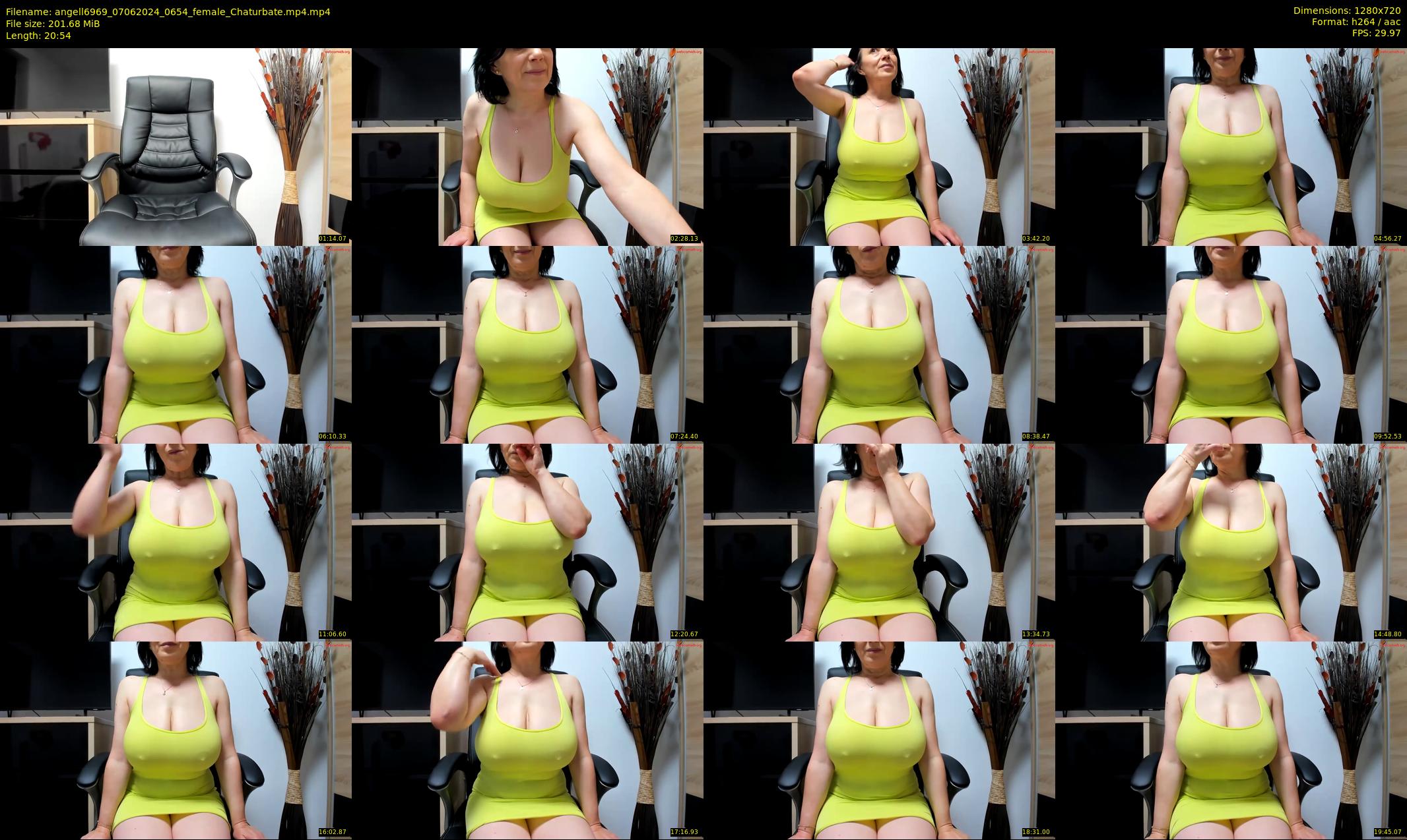 angell6969 — 21 minute Chaturbate female cam show recording, 720p, Jun 7, 2024