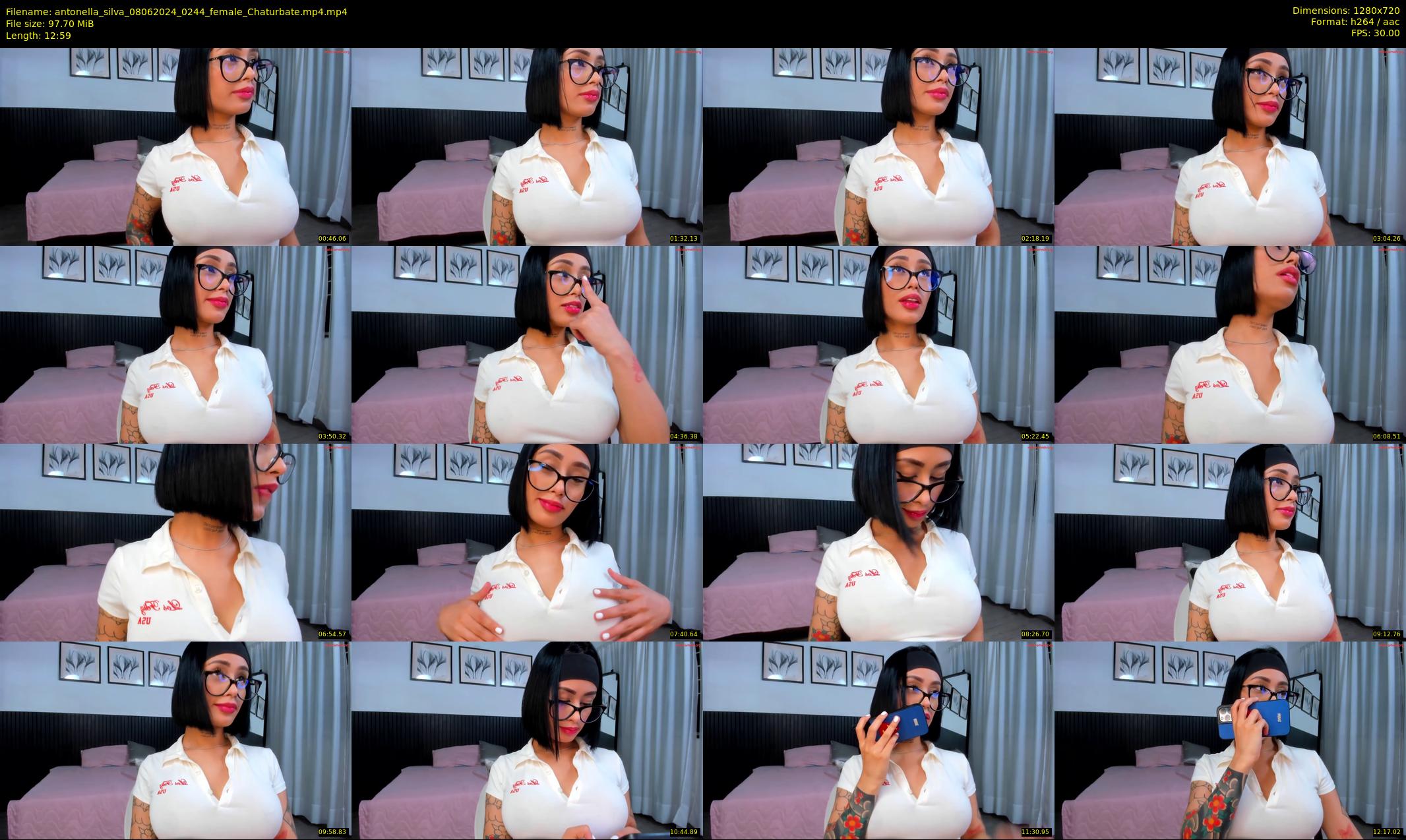 antonella_silva — 13 minute Chaturbate female cam show recording, 720p, Jun 8, 2024