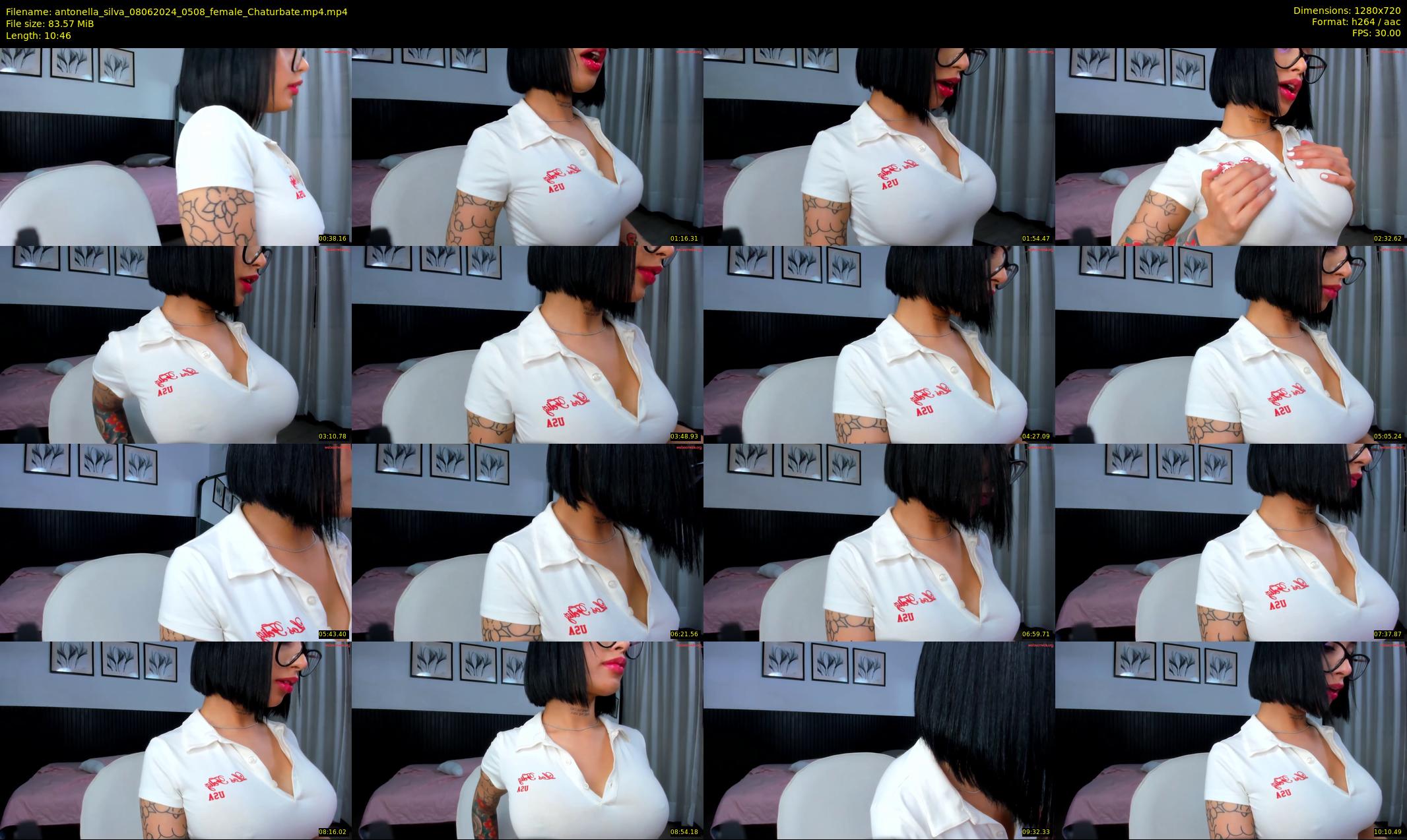 antonella_silva — 11 minute Chaturbate female cam show recording, 720p, Jun 8, 2024