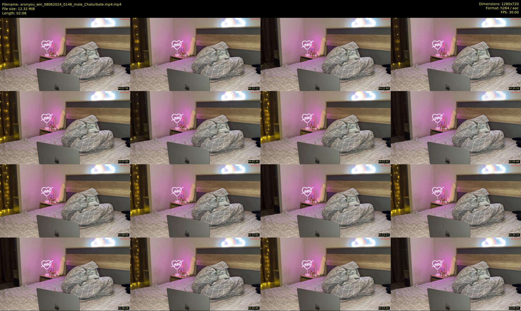 aronyou_win — 3 minute Chaturbate male cam show recording, 720p, Jun 8, 2024