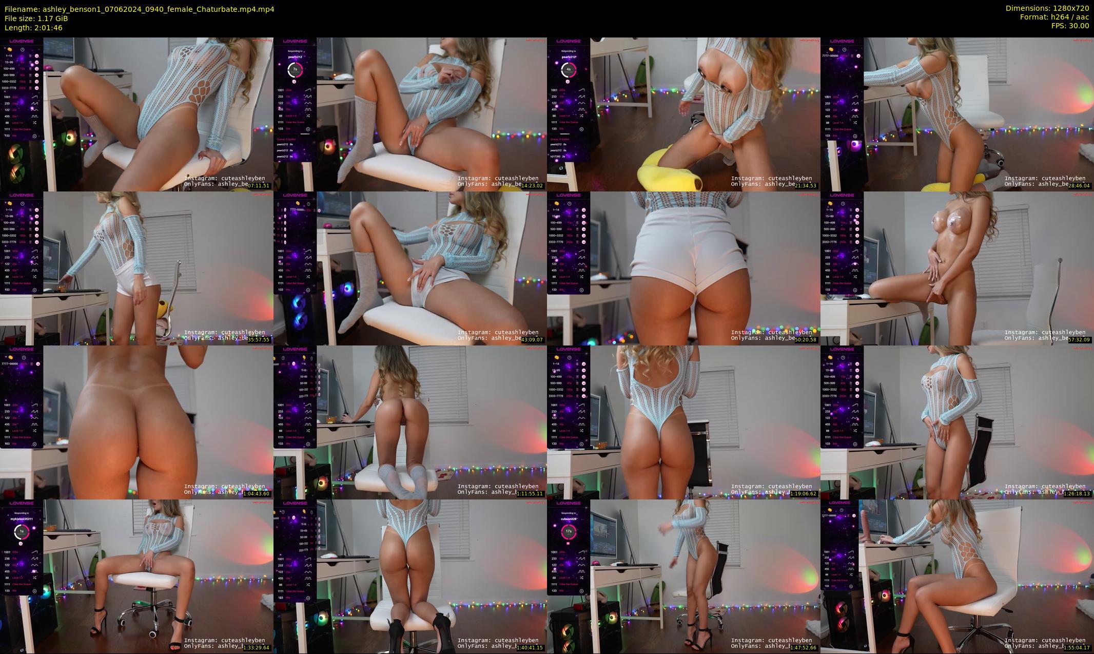 ashley_benson1 — 122 minute Chaturbate female cam show recording, 720p, Jun 7, 2024
