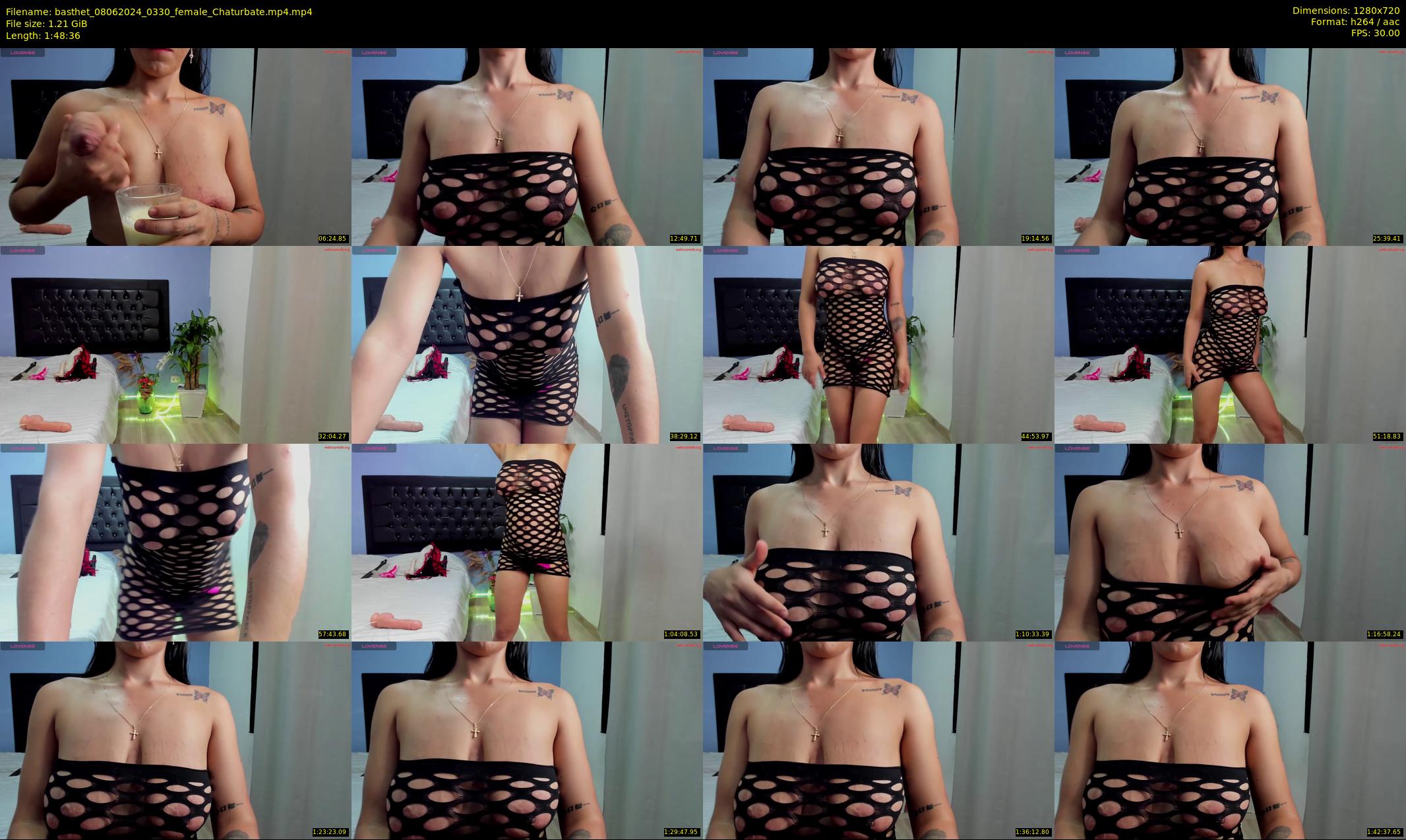 basthet — 109 minute Chaturbate female cam show recording, 720p, Jun 8, 2024