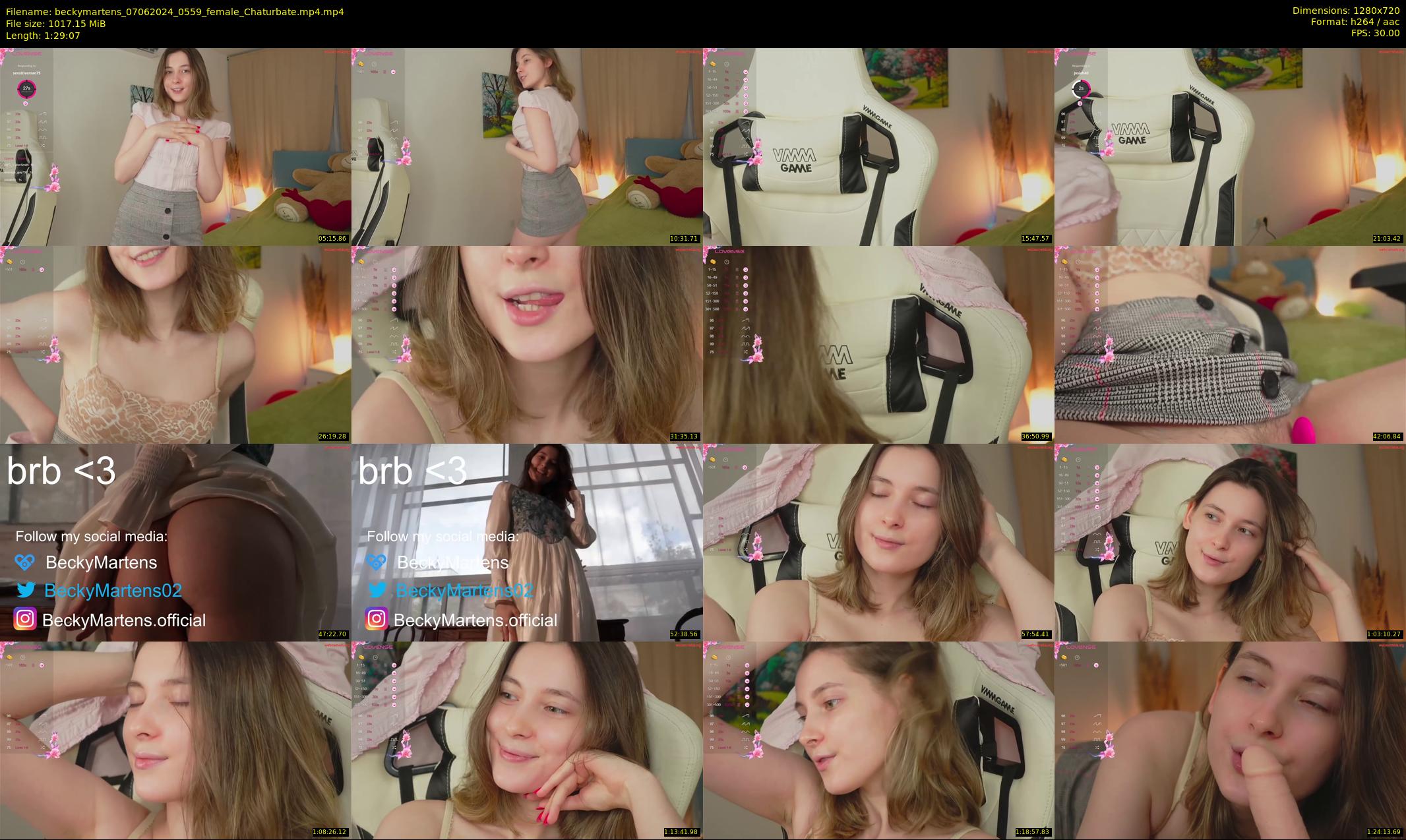 beckymartens — 90 minute Chaturbate female cam show recording, 720p, Jun 7, 2024