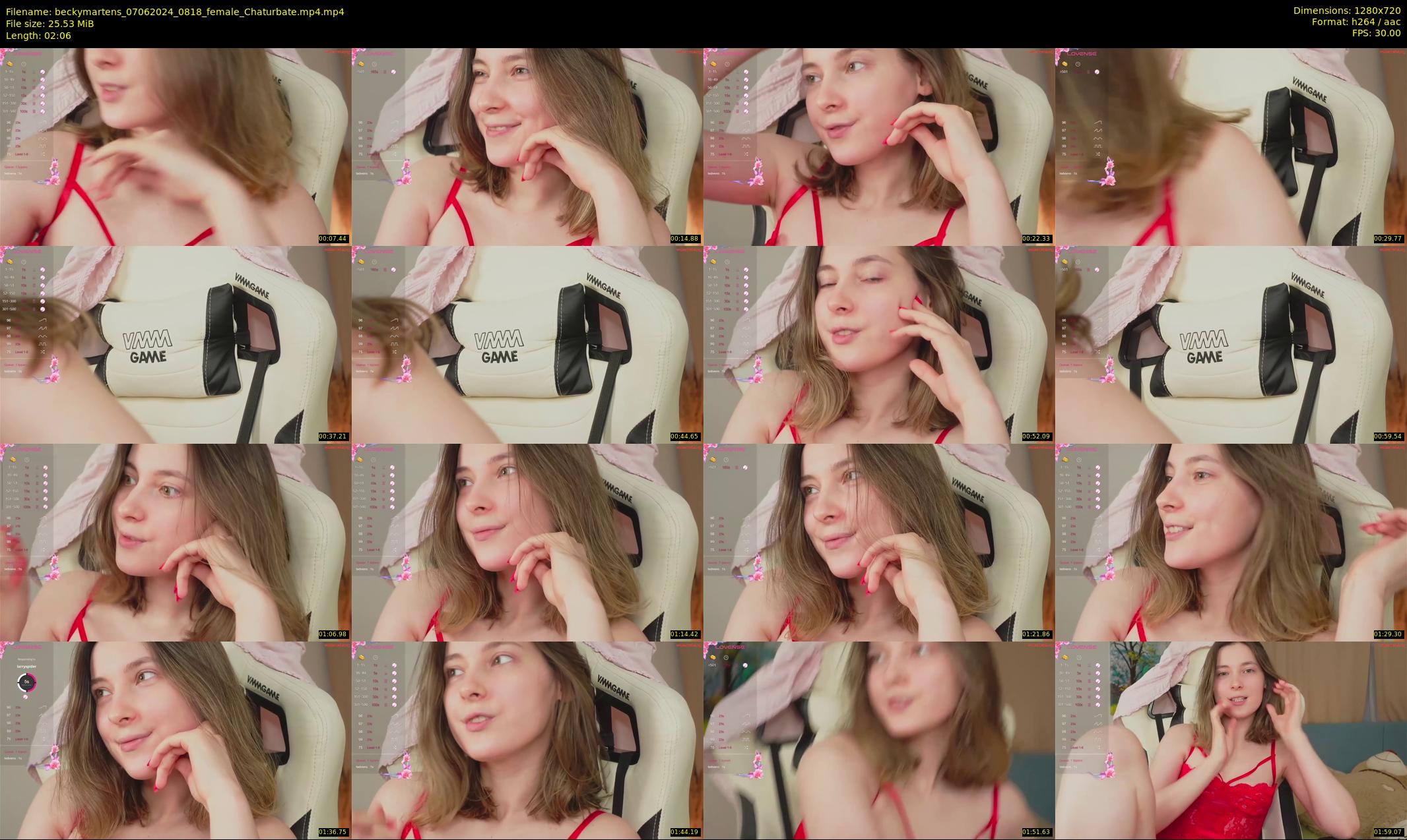 beckymartens — 3 minute Chaturbate female cam show recording, 720p, Jun 7, 2024