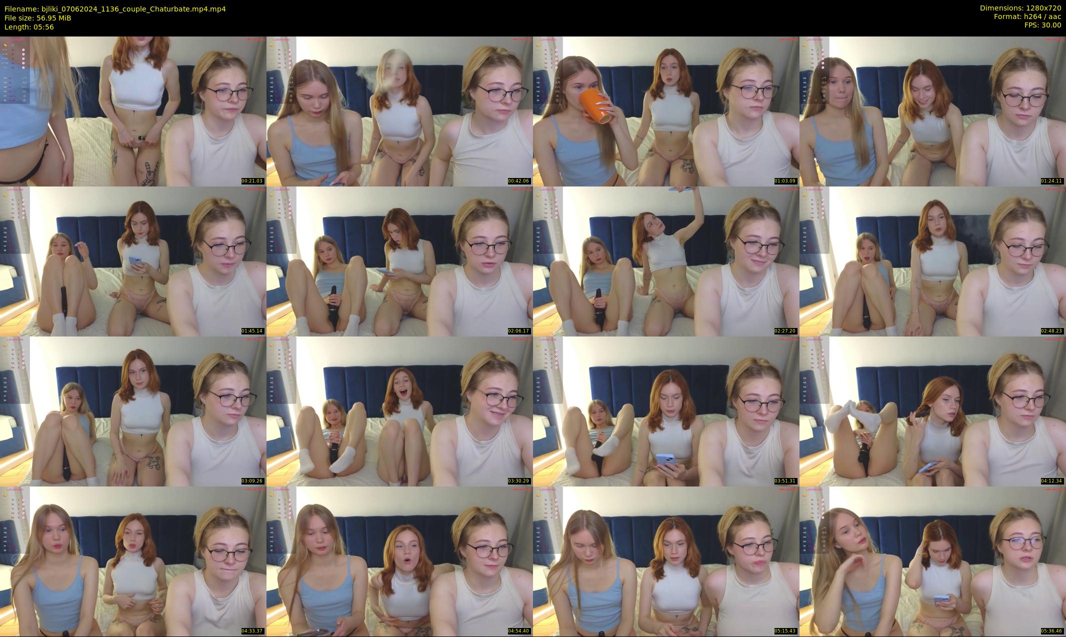 bjliki — 6 minute Chaturbate couple cam show recording, 720p, Jun 7, 2024