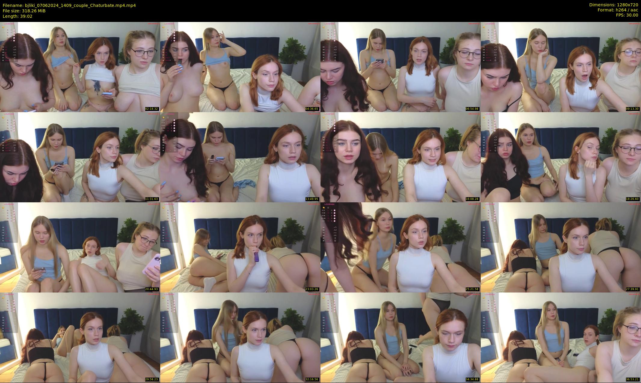 bjliki — 40 minute Chaturbate couple cam show recording, 720p, Jun 7, 2024