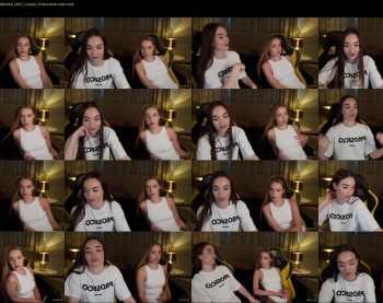 bright_diamonds_054 — 10 minute Chaturbate couple cam show recording, 720p, Jun 7, 2024