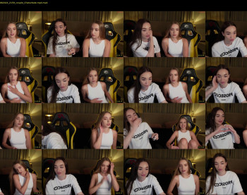bright_diamonds_054 — 5 minute Chaturbate couple cam show recording, 720p, Jun 7, 2024