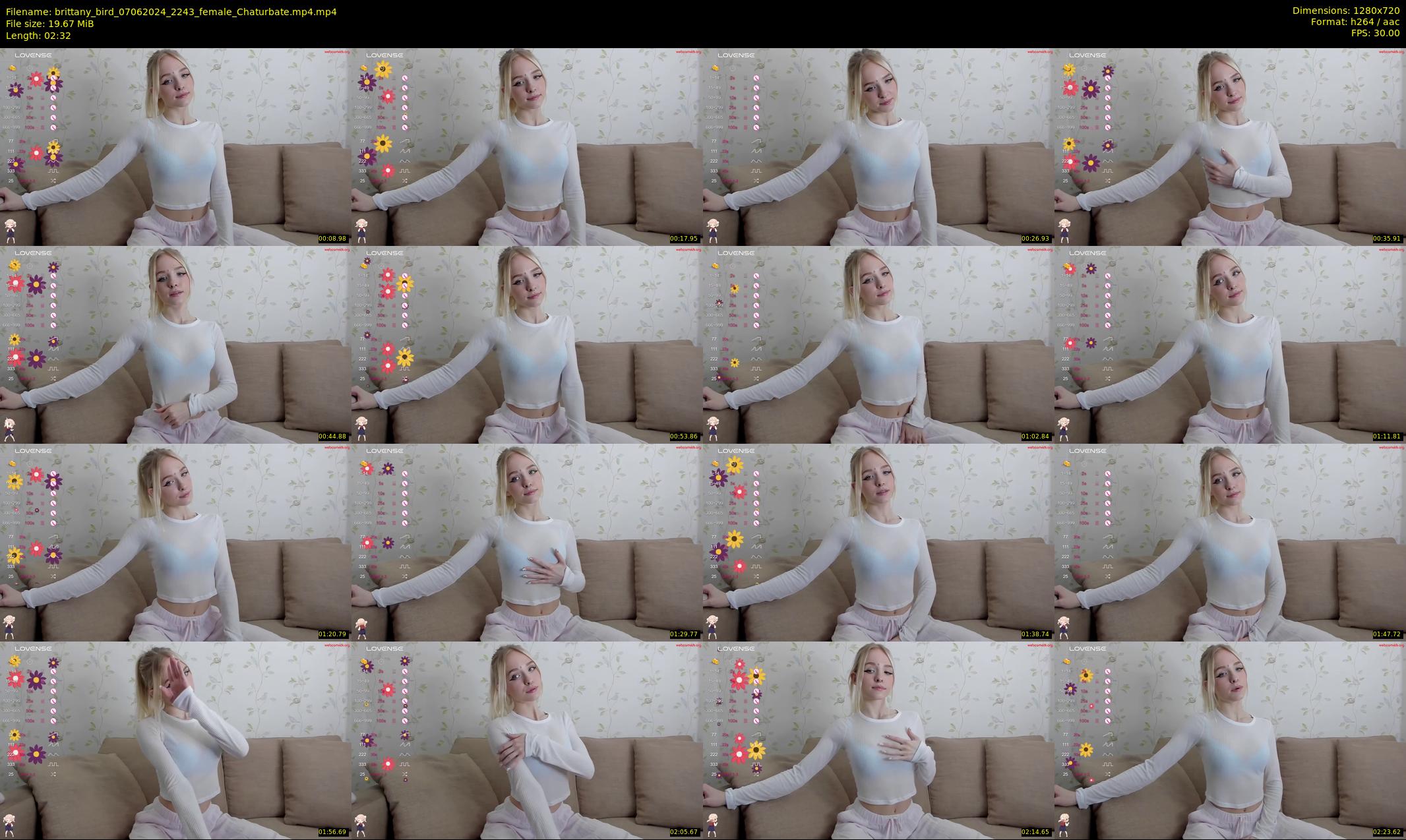 brittany_bird — 3 minute Chaturbate female cam show recording, 720p, Jun 7, 2024