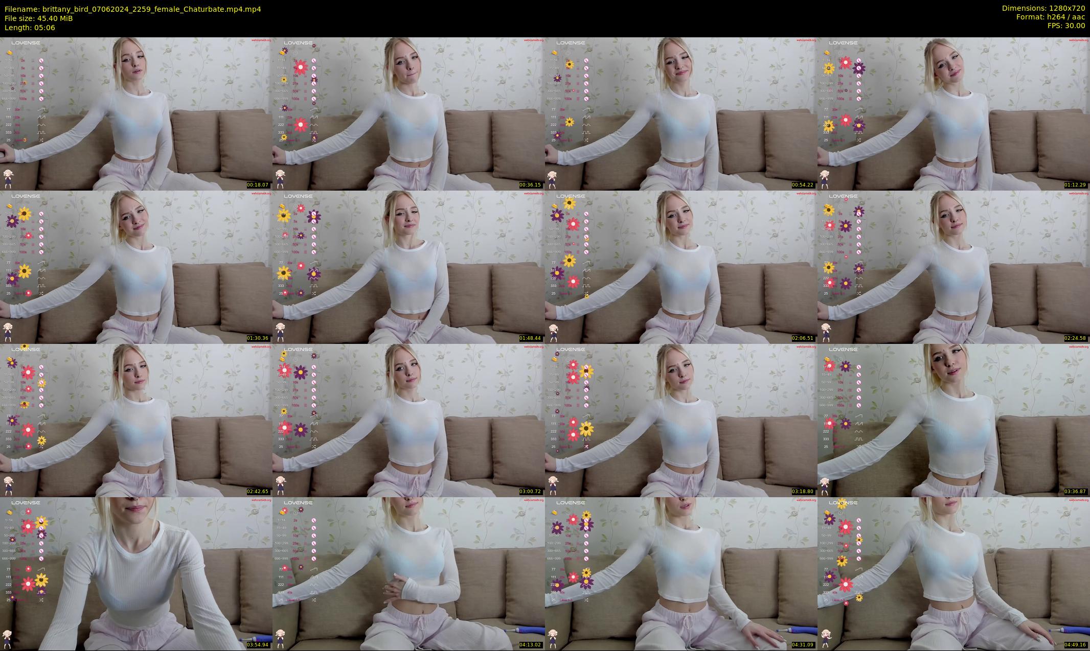 brittany_bird — 6 minute Chaturbate female cam show recording, 720p, Jun 7, 2024